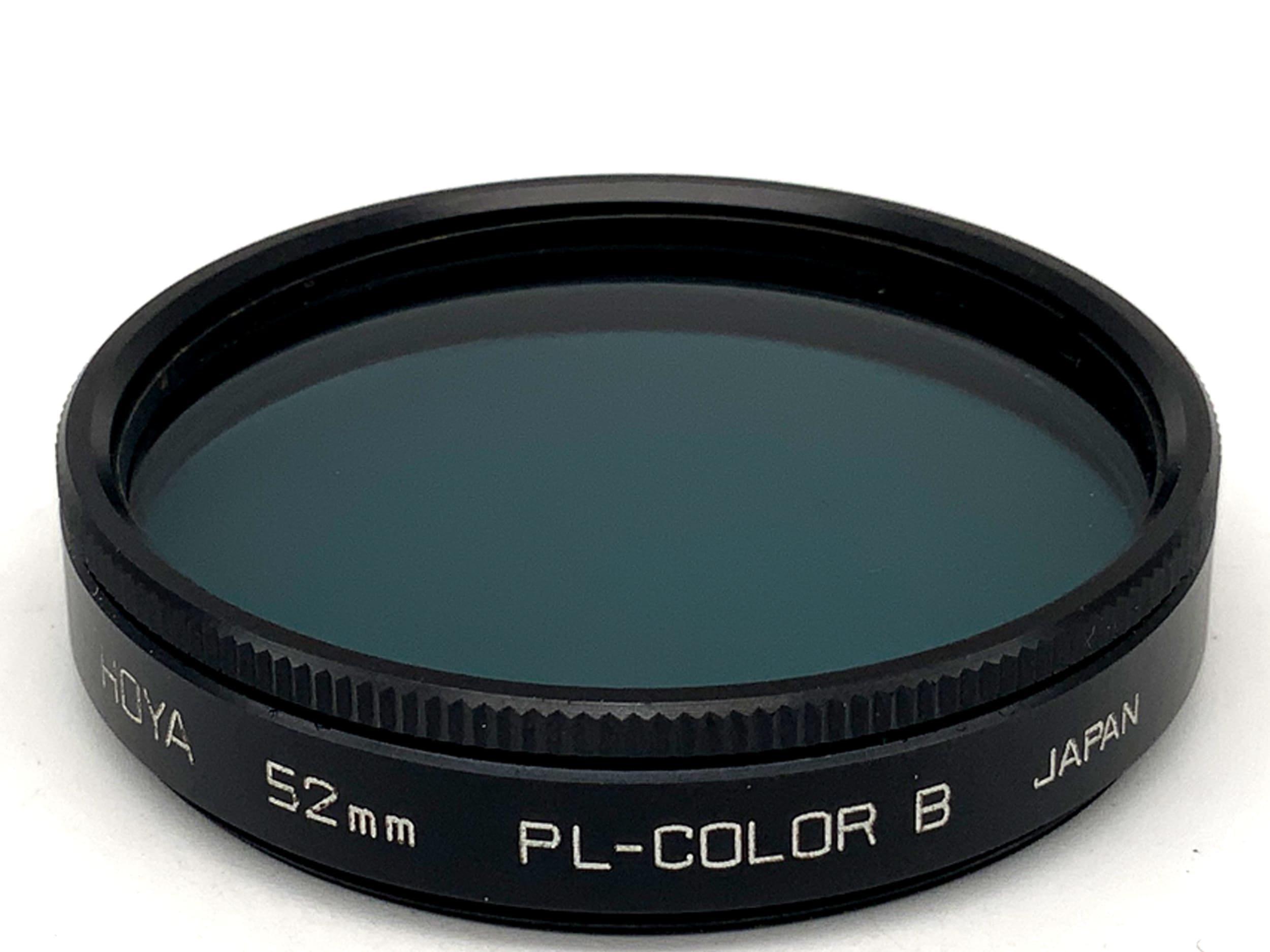 Hoya Polarizing Filter PL-Color B Filter 52mm Circular Filter Thread