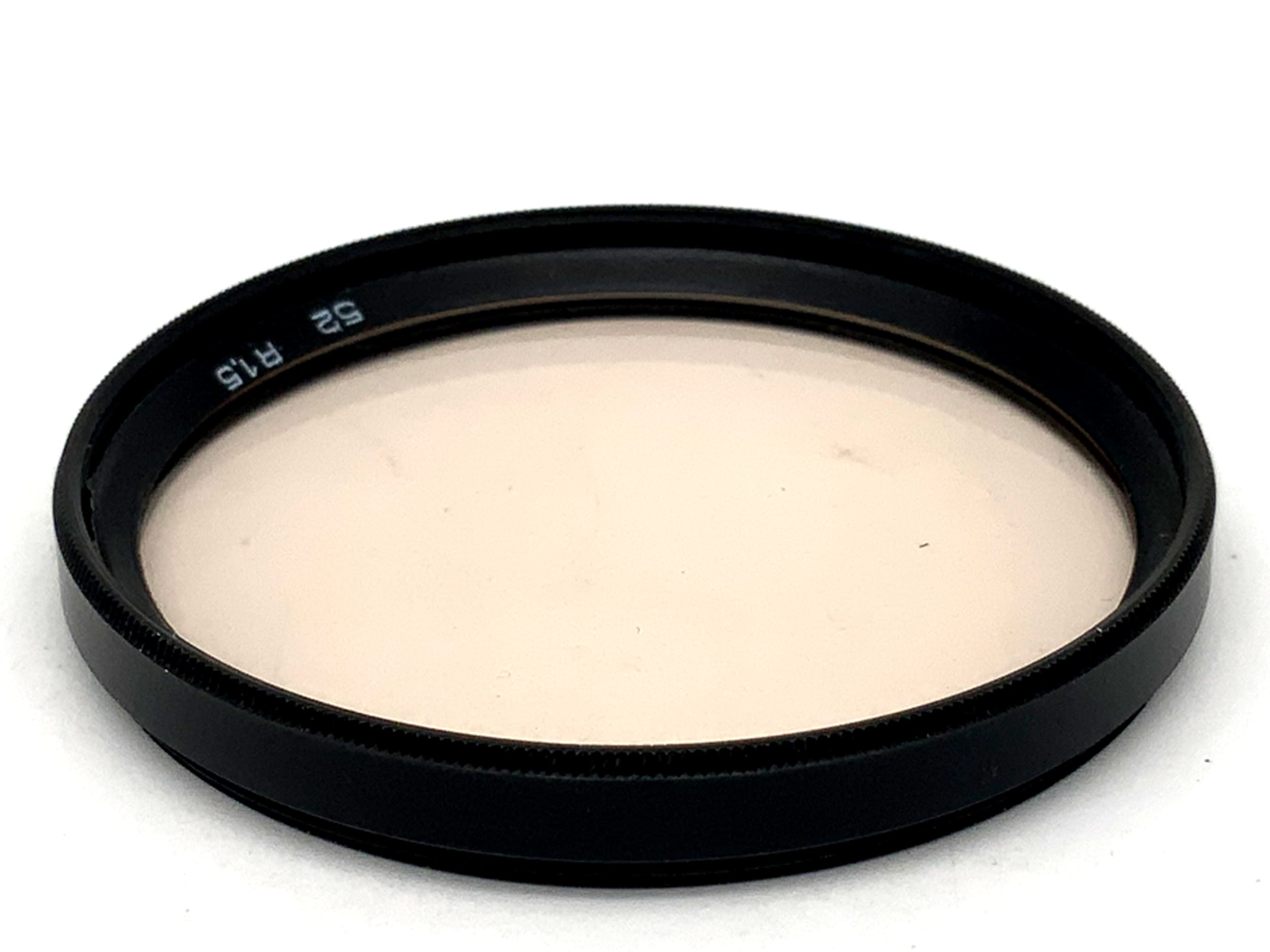 Correction filter 52 R1.5, 52mm circular filter thread