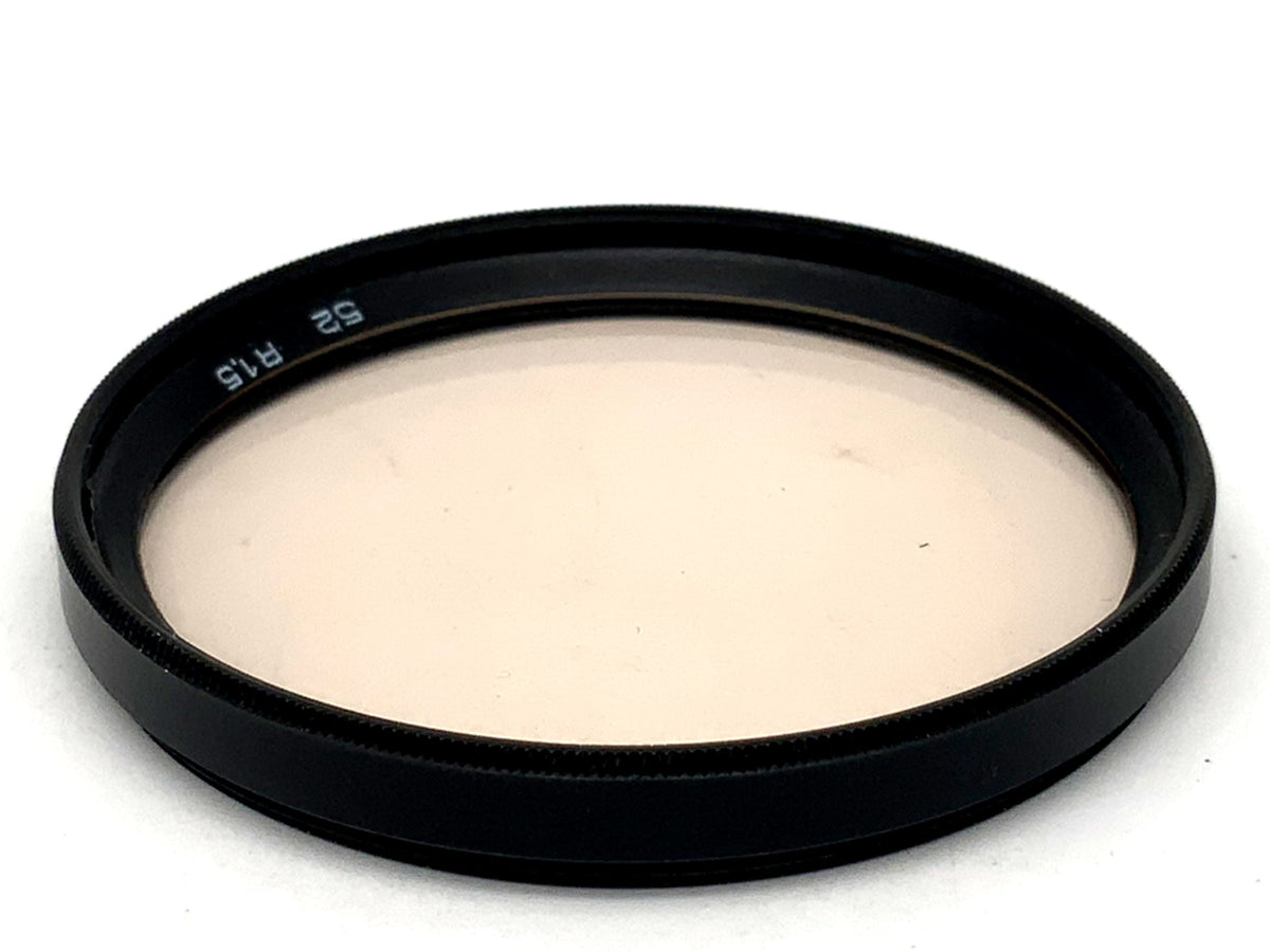 Correction filter 52 R1.5, 52mm circular filter thread