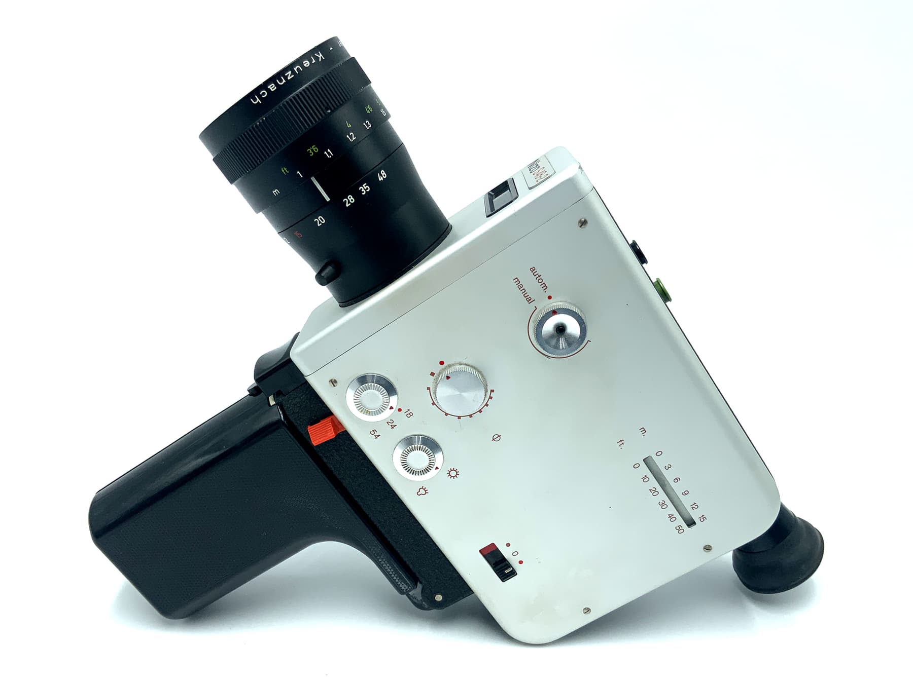 Braun Nizo S48-2 Filmkamera mit Schneider Kreuznach Variogon 8-48mm 1:1.8