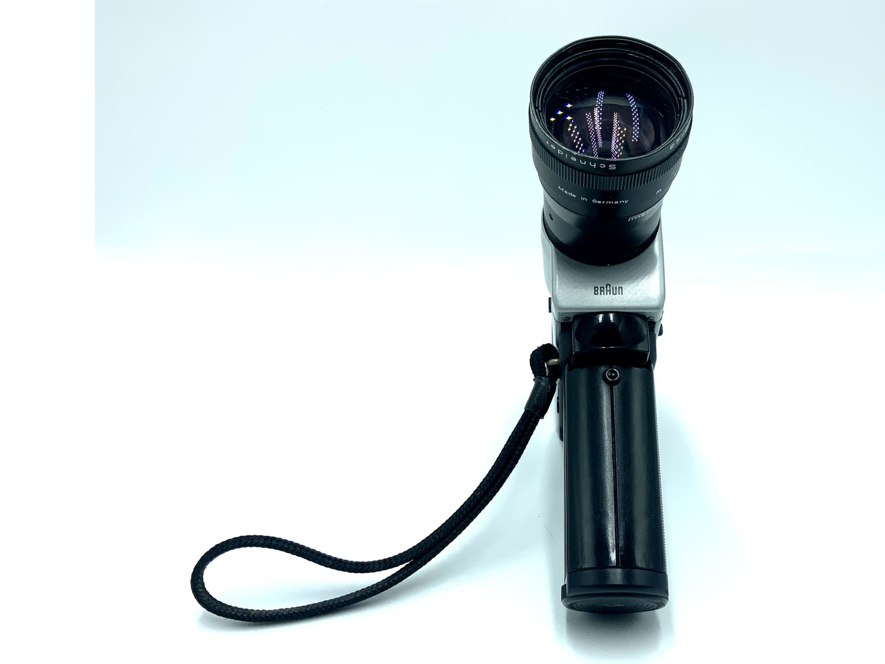 Braun Nizo 148 macro Filmkamera mit Schneider Kreuznach Variagon 8-48mm 1:1.8