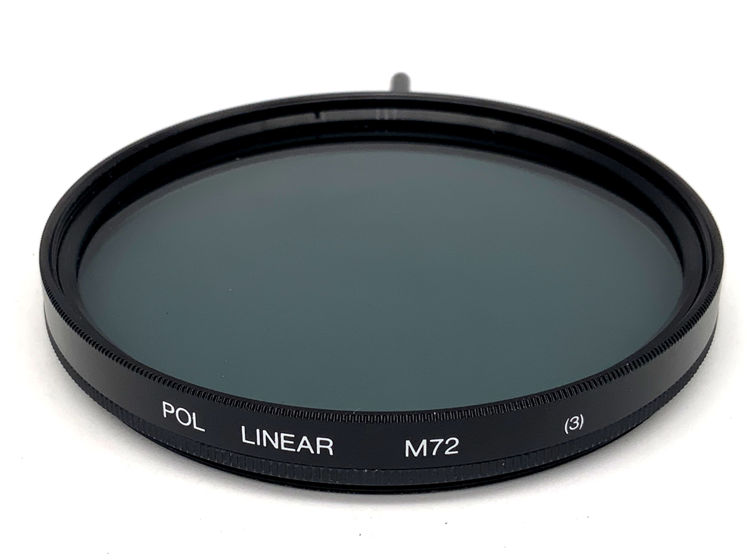 Polarizing filter POL Linear M72 filter 72mm circular filter thread