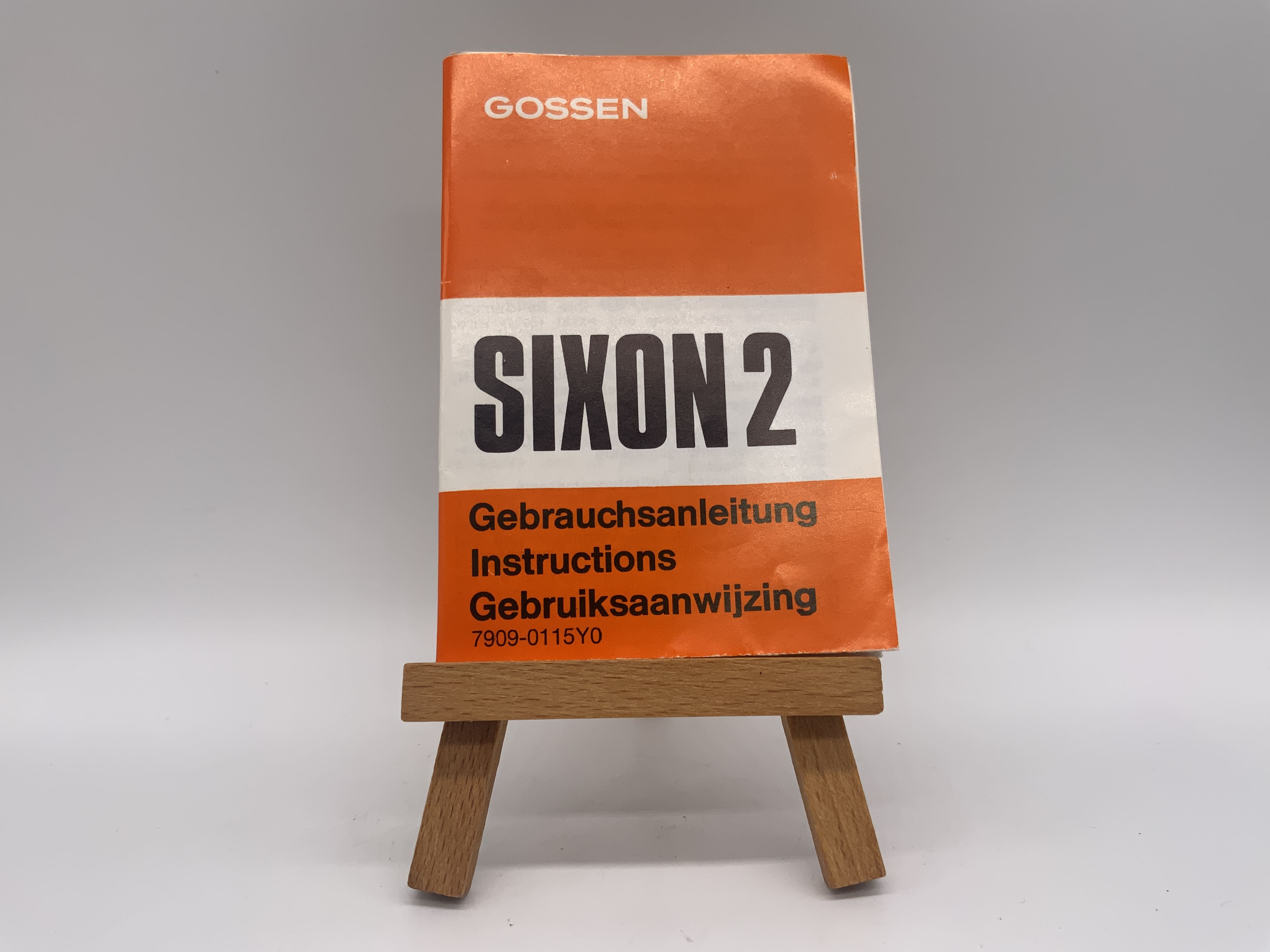 Gossen Sixon 2 Bedienungsanleitung Deutsch