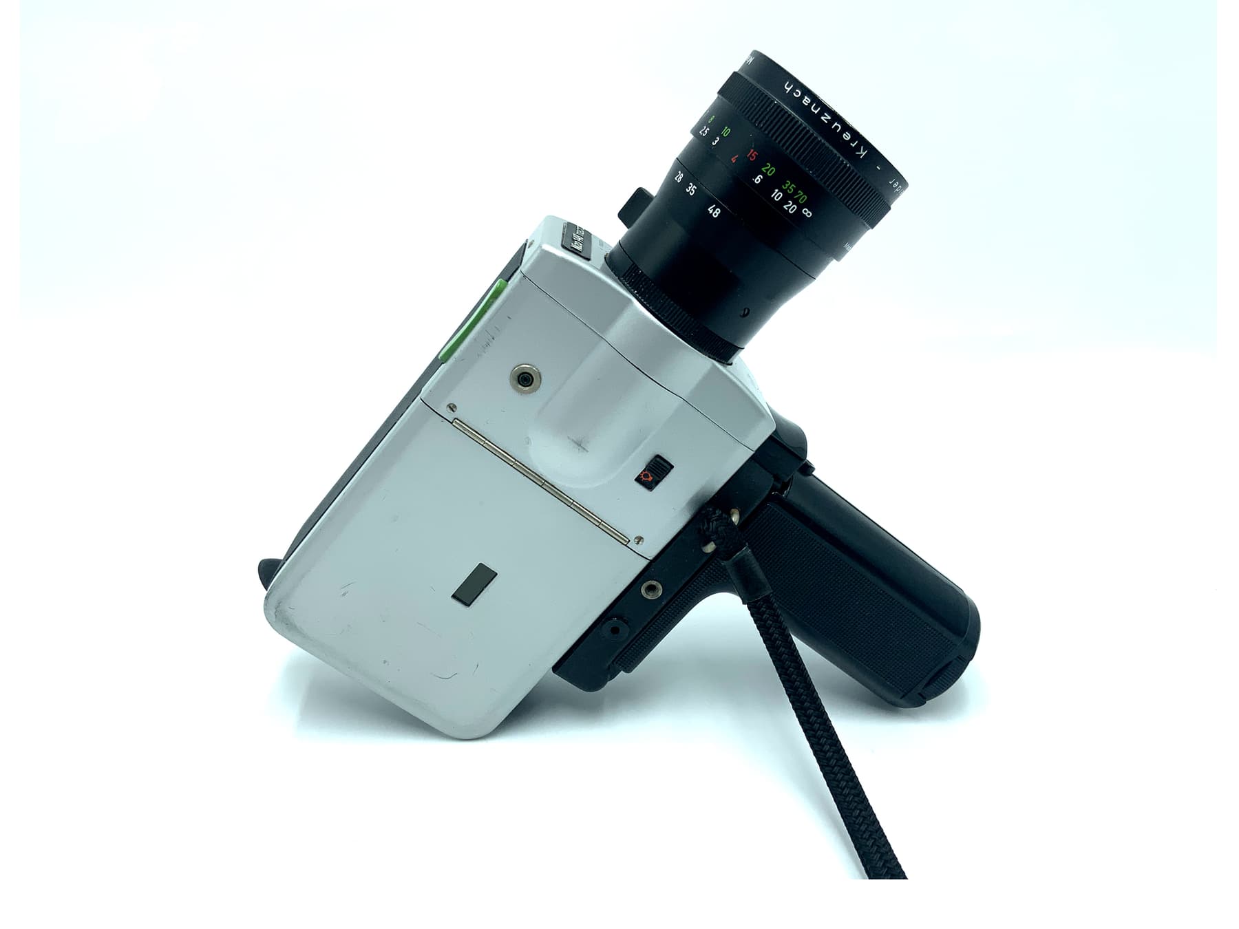 Braun Nizo 148 macro Filmkamera mit Schneider Kreuznach Variagon 8-48mm 1:1.8