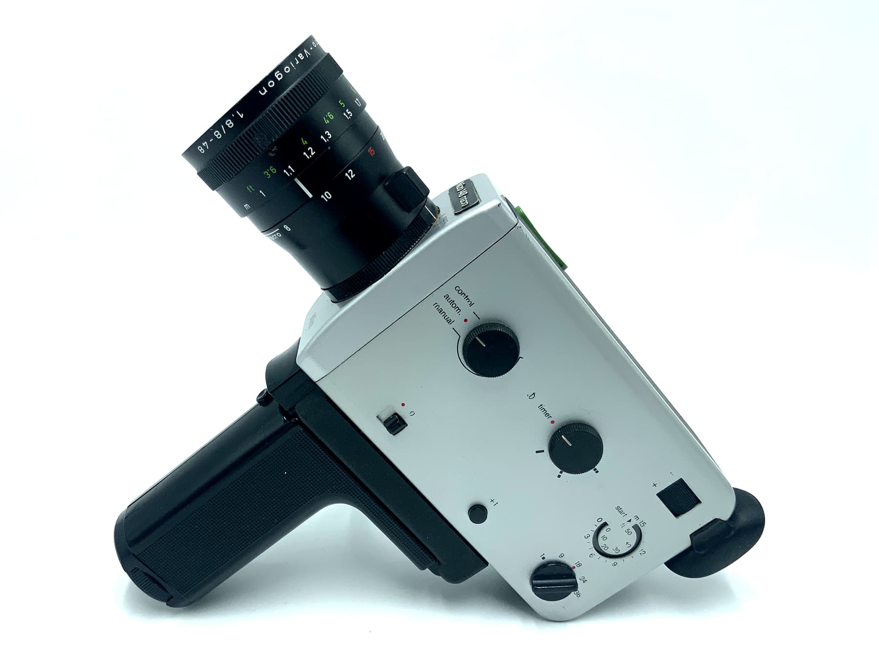 Braun Nizo 148 macro Filmkamera mit Schneider Kreuznach Variagon 8-48mm 1:1.8