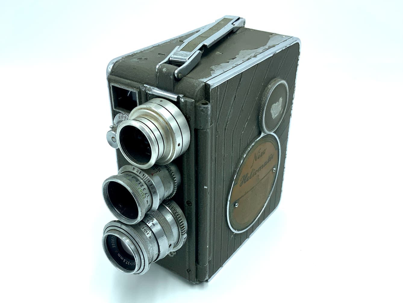 Nizo Heliomatic S2R Rodenstock Heligon 12.5mm 1:1.5 & Euron 37.5mm 1:2.8