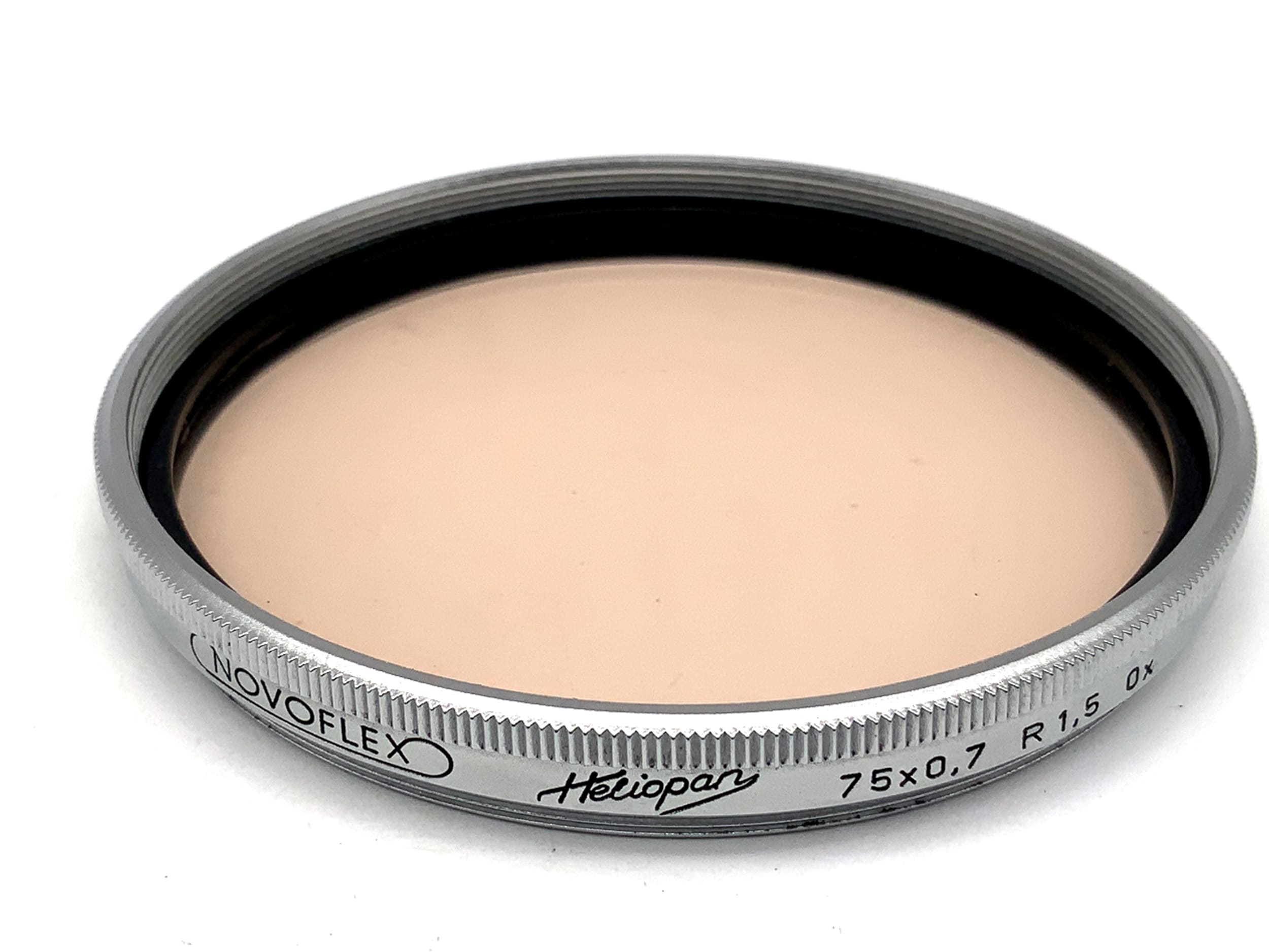 Heliopan correction filter 75x0.7 R1.5 0x filter 75mm circular filter thread