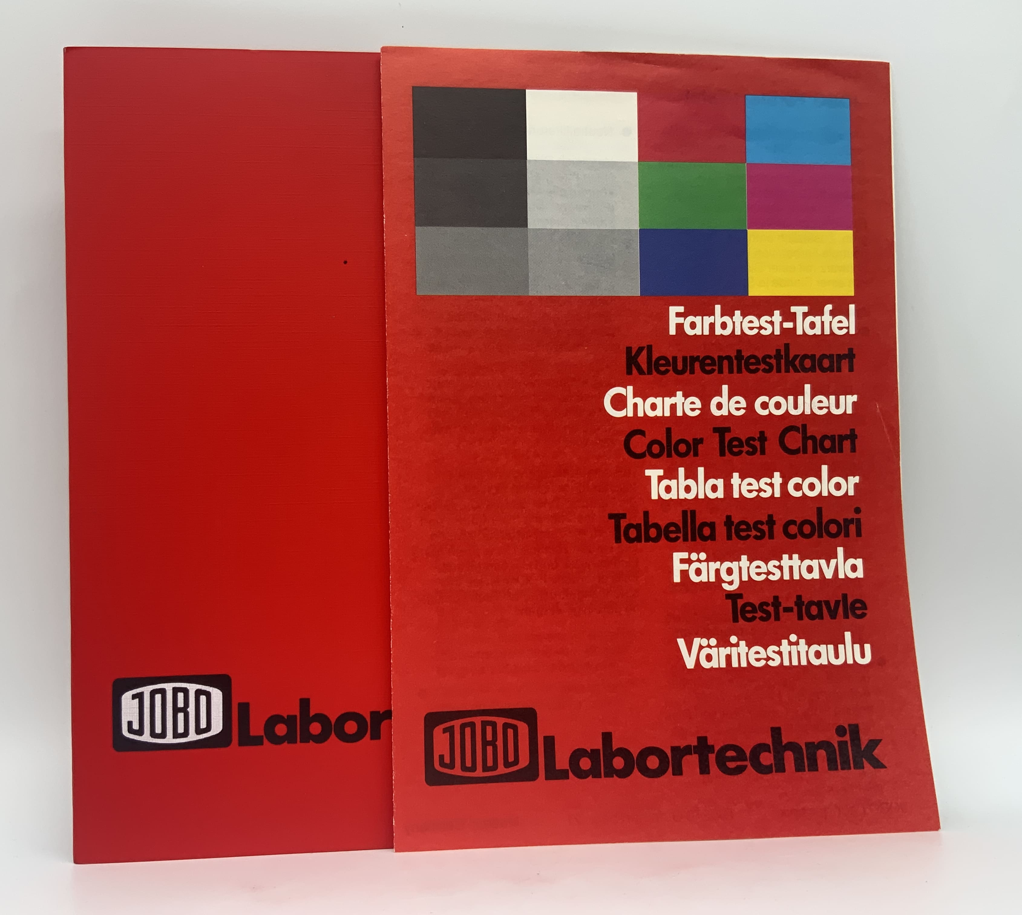 Jobo Labortechnik Farbtabelle Bedienungsanleitung Deutsch
