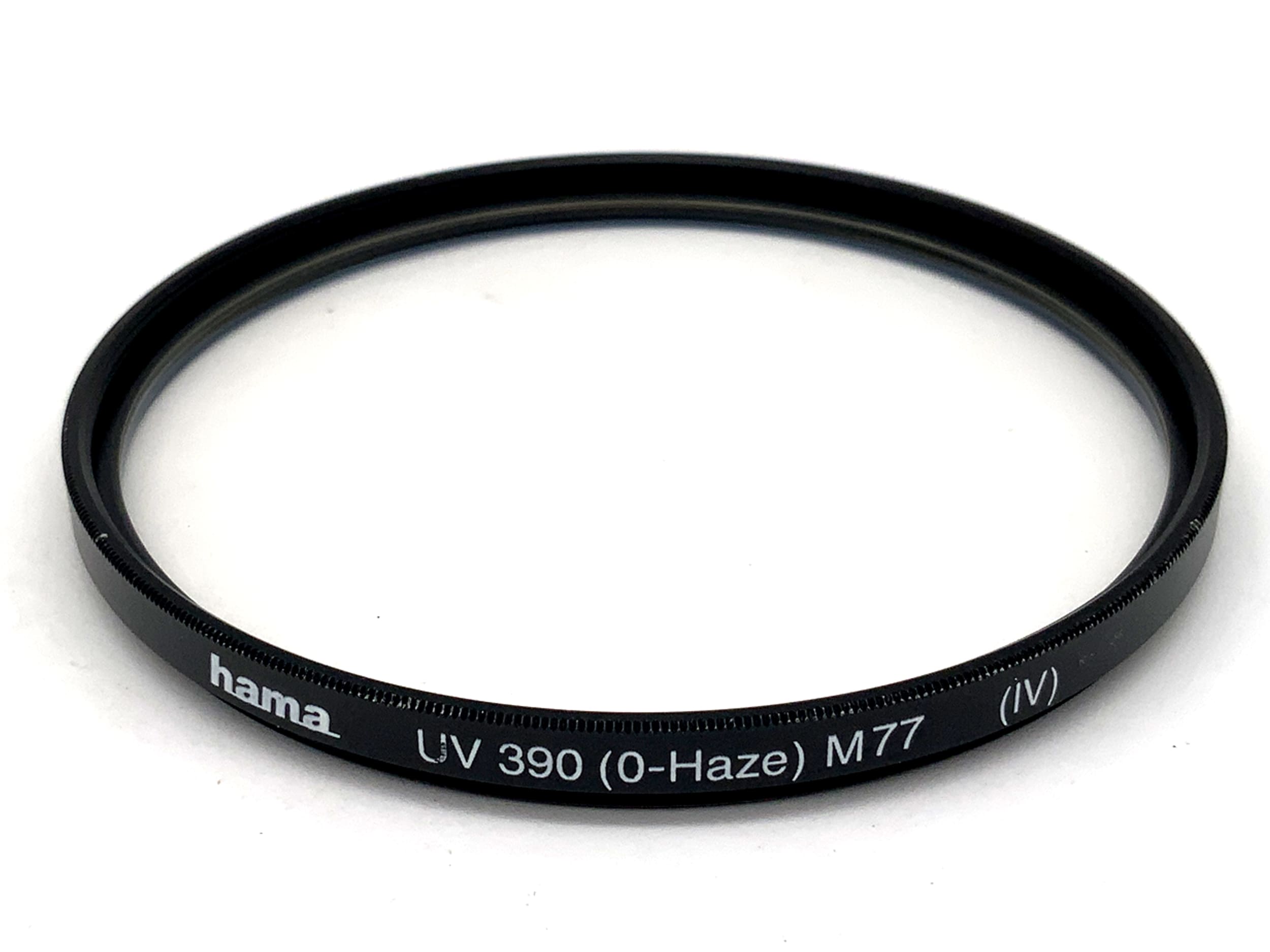 Hama UV 390 (0-Haze) M77 (IV) Filter 77mm Circular Filter Thread