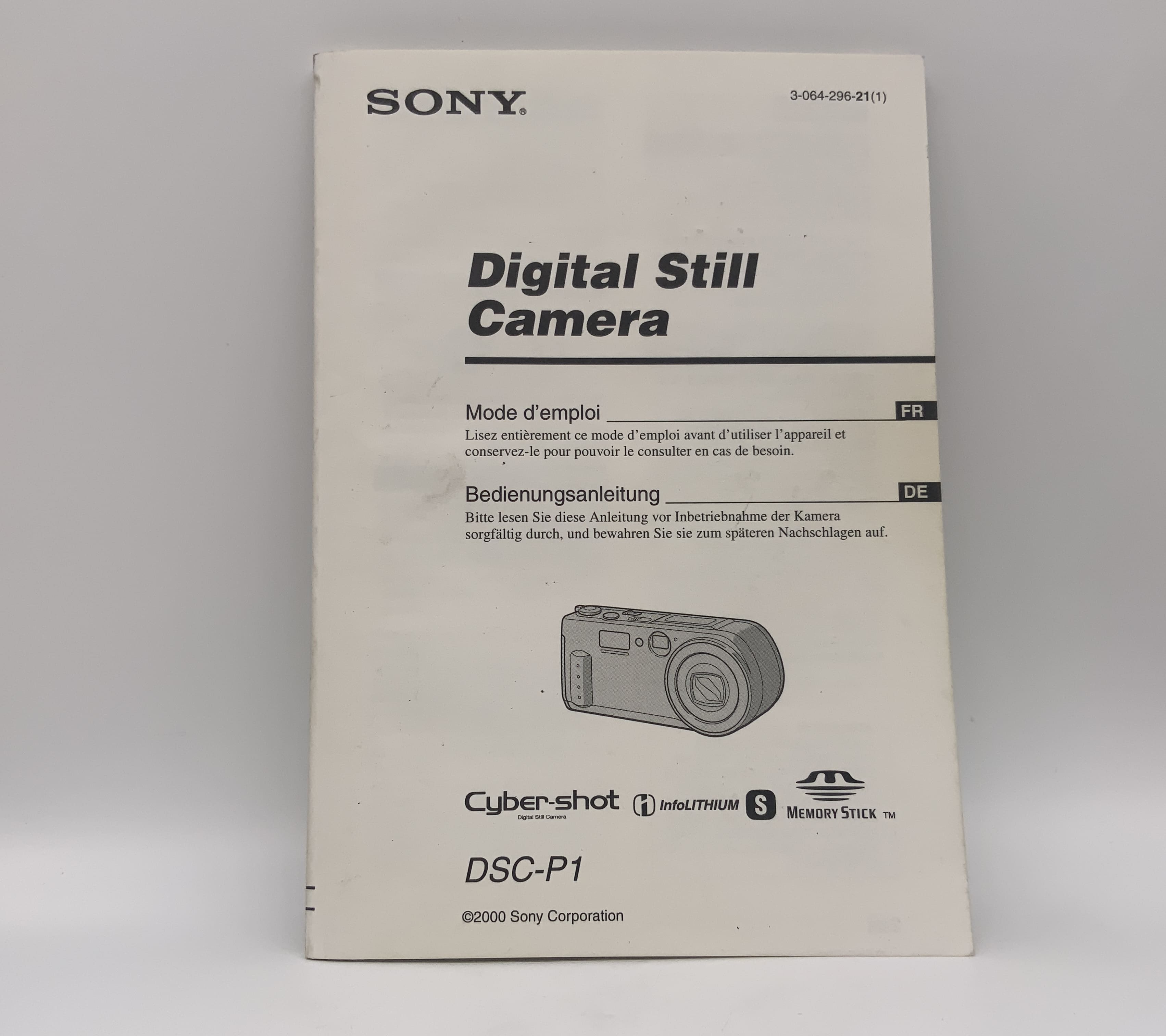 Sony Cyber-Shot DSC-P1 Bedienungsanleitung Deutsch