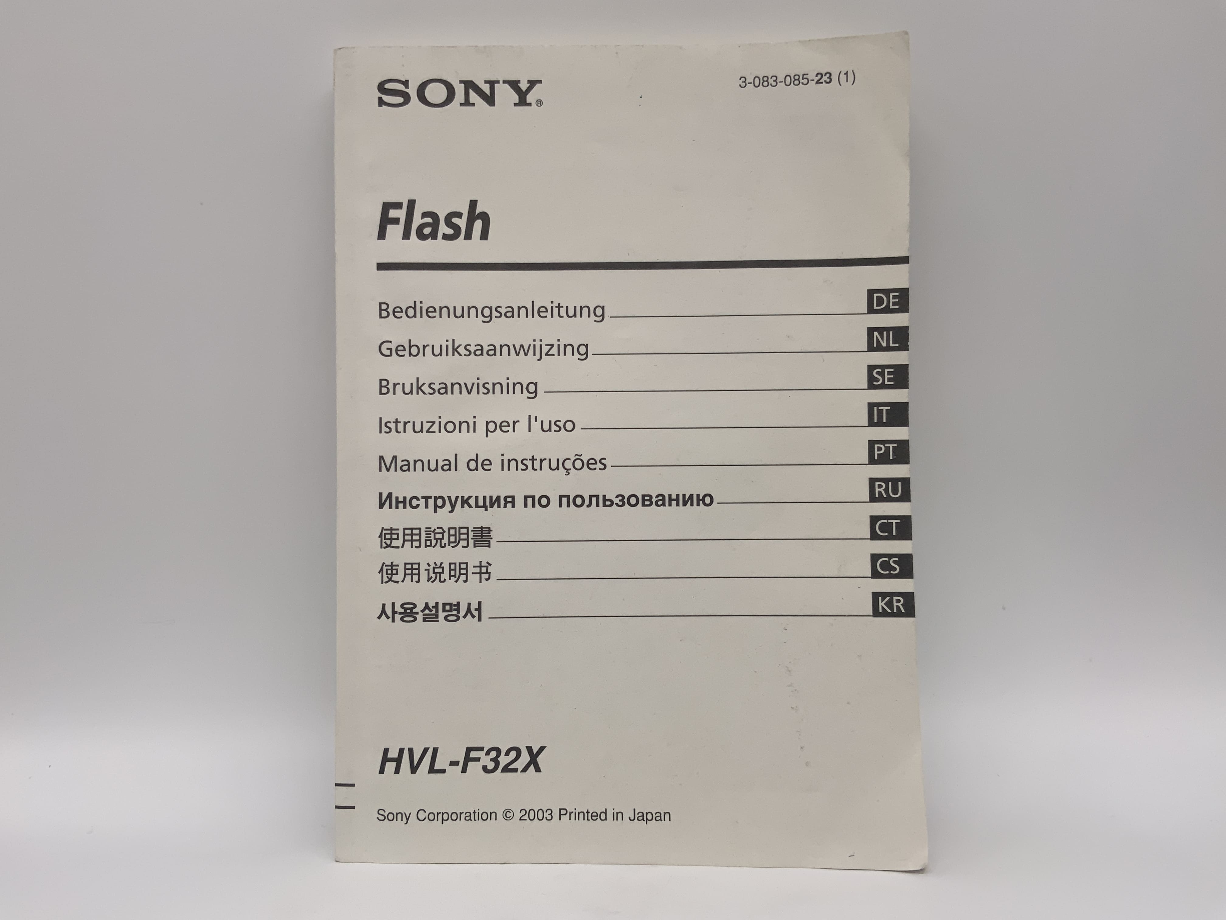 Sony Flash HVL-F32X Bedienungsanleitung Deutsch