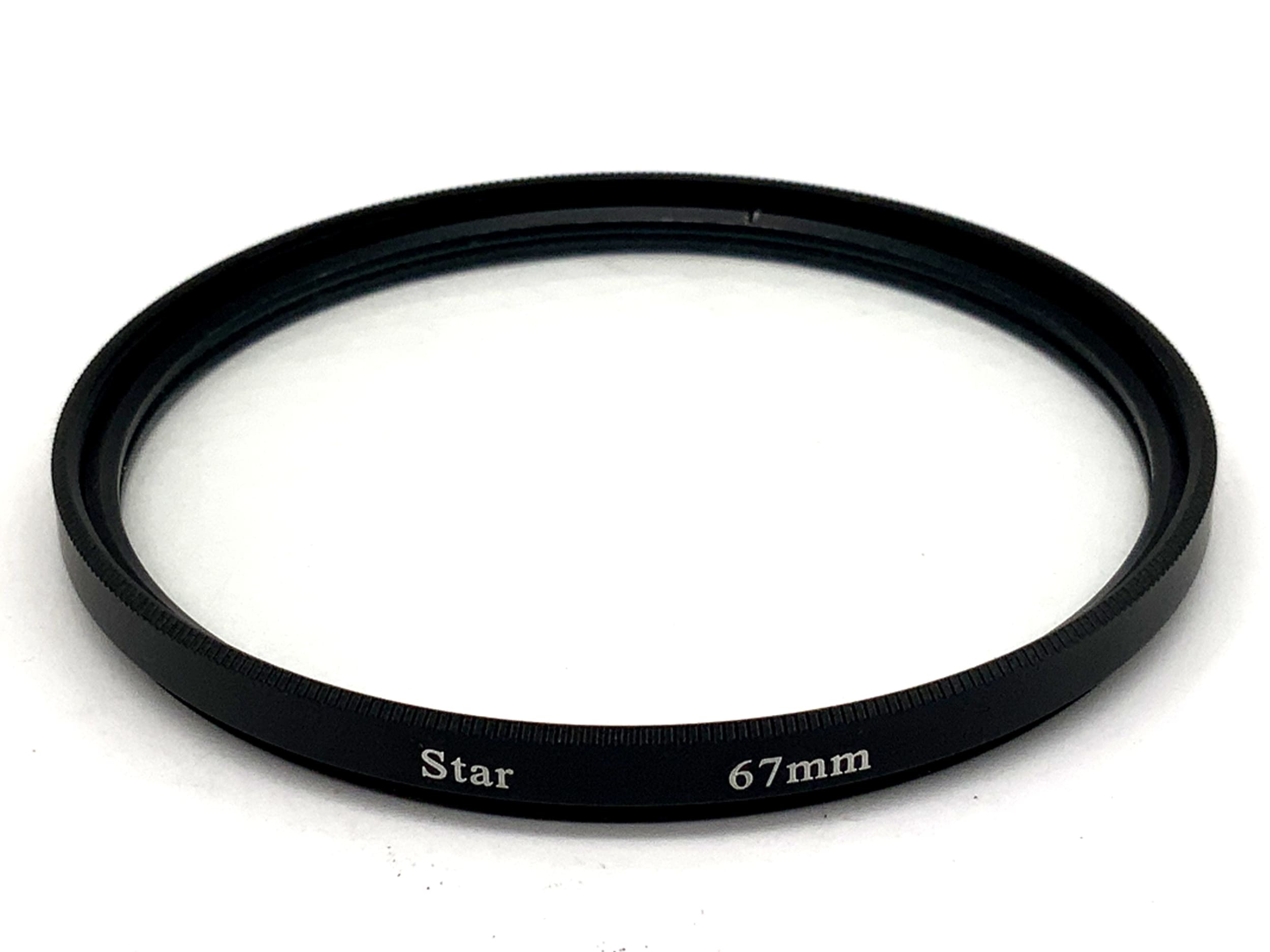 Star grid filter, 67mm circular filter thread