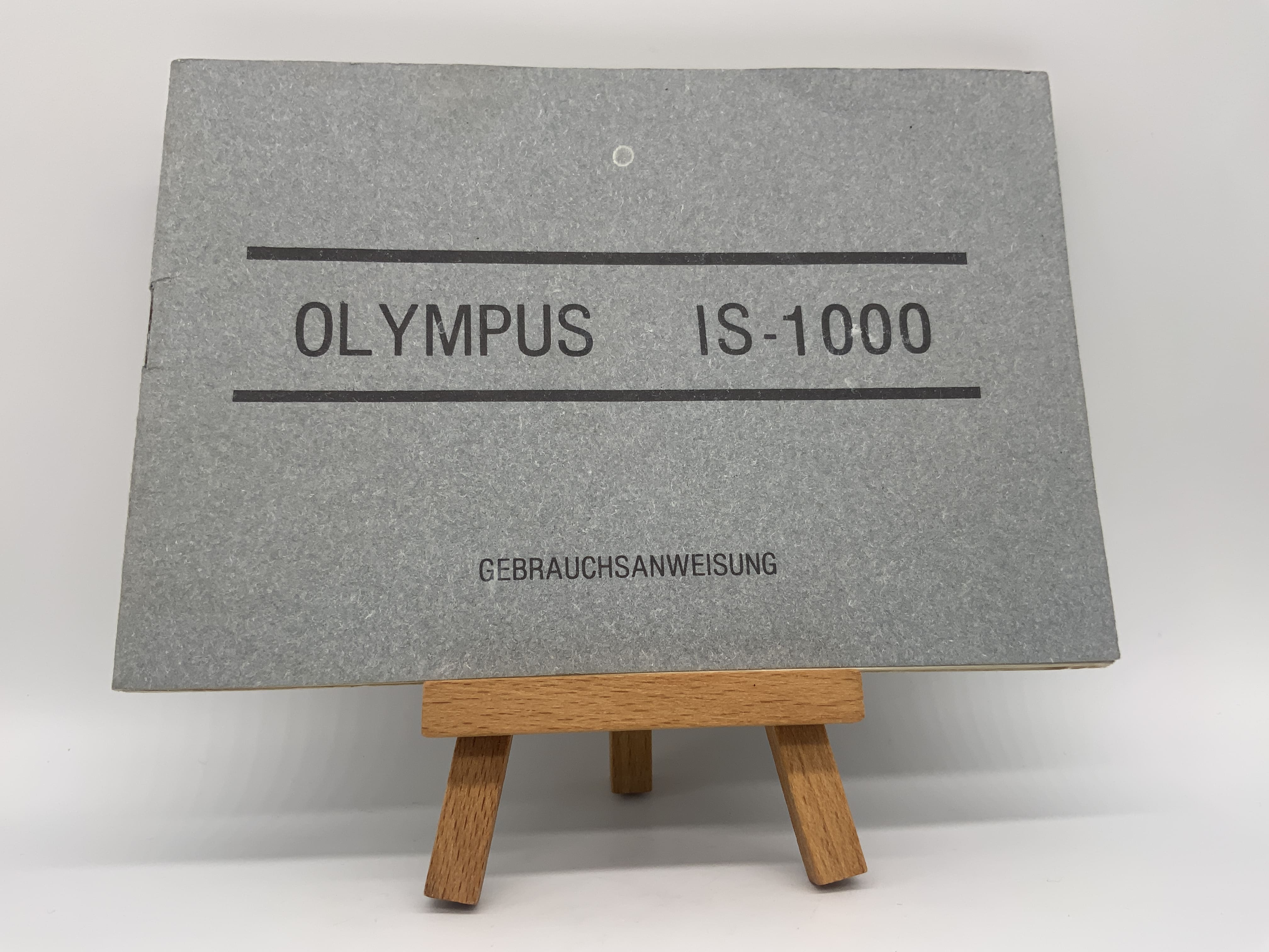 Olympus IS-1000 Bedienungsanleitung Deutsch