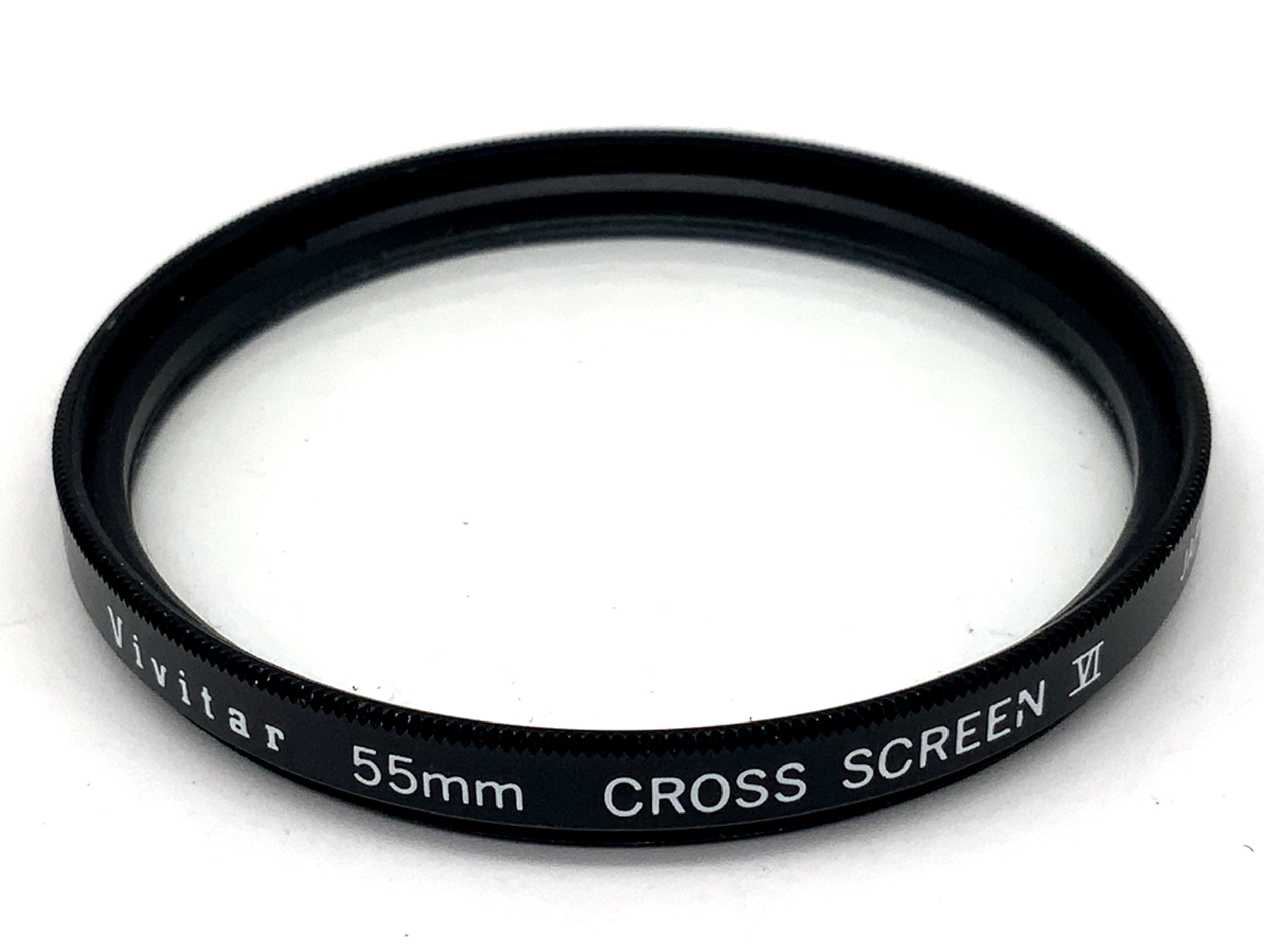 Vivitar Cross Screen VI Grid Filter 55mm Circular Filter Thread