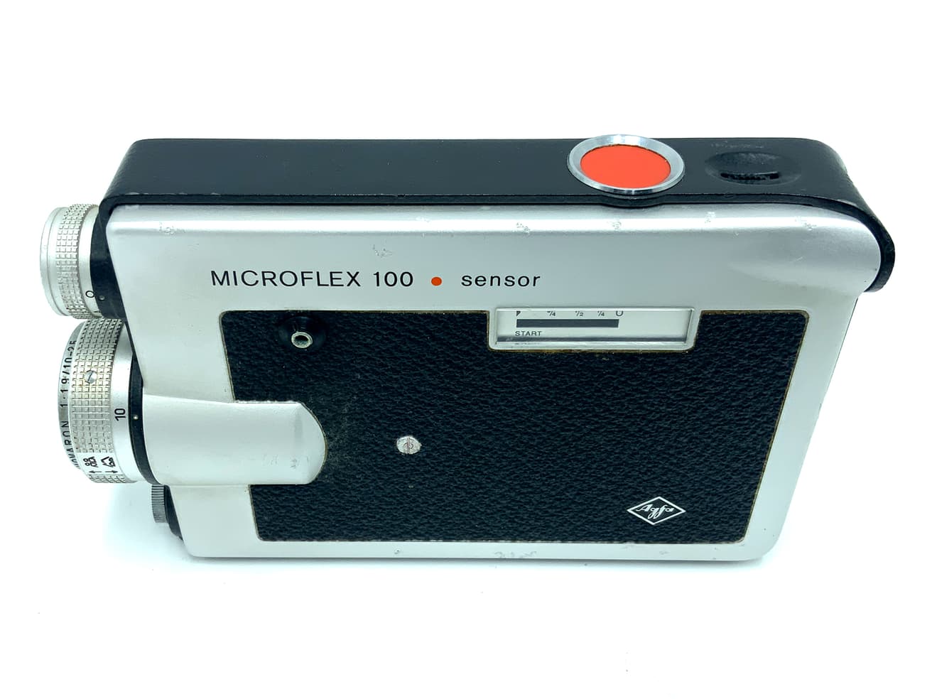 Agfa Microflex 100 sensor Filmkamera mit Movaron 10-25mm 1:1.9