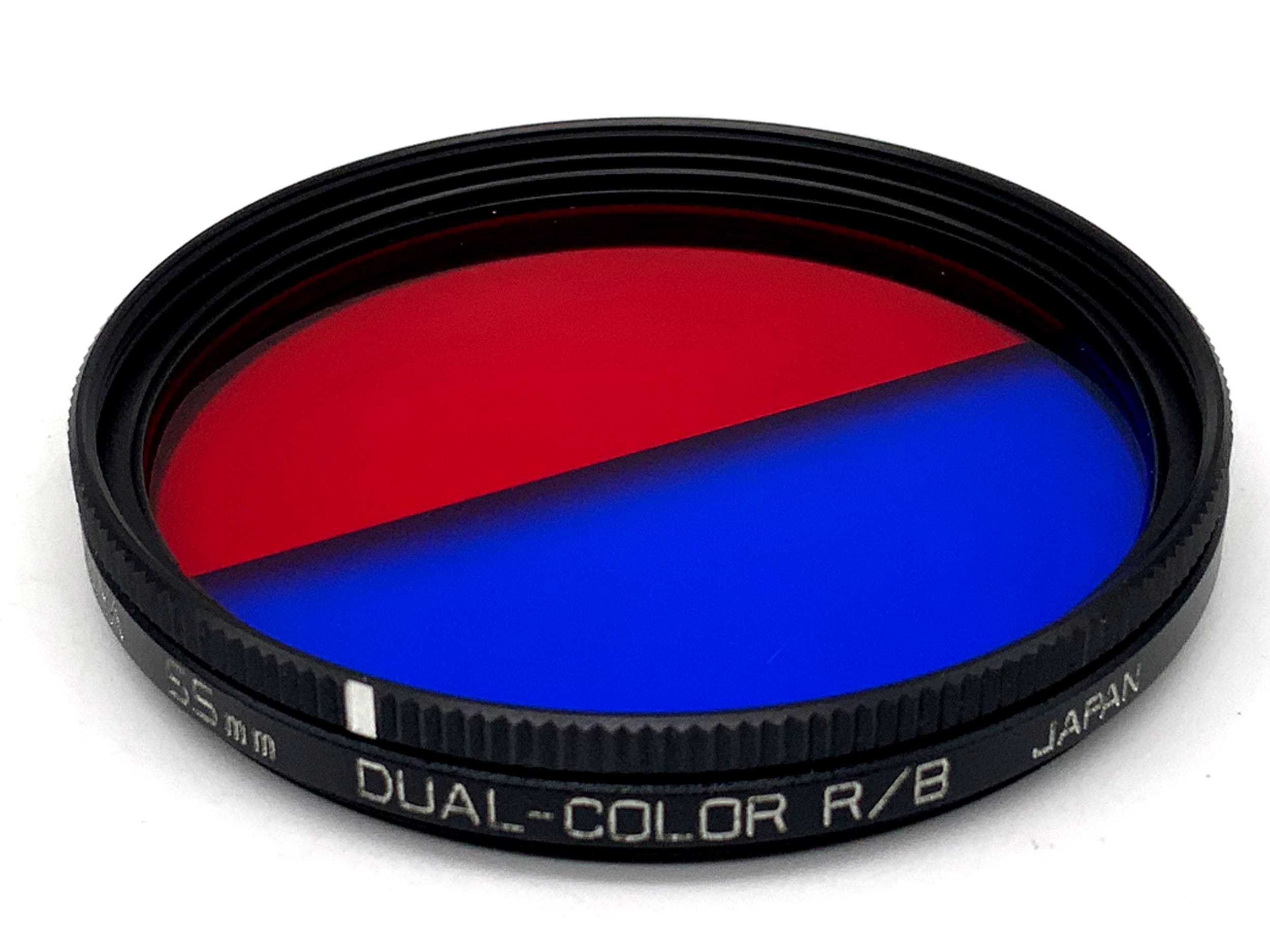Hoya Dual-Color Red-Blue R/B Effect Filter, 55mm Circular