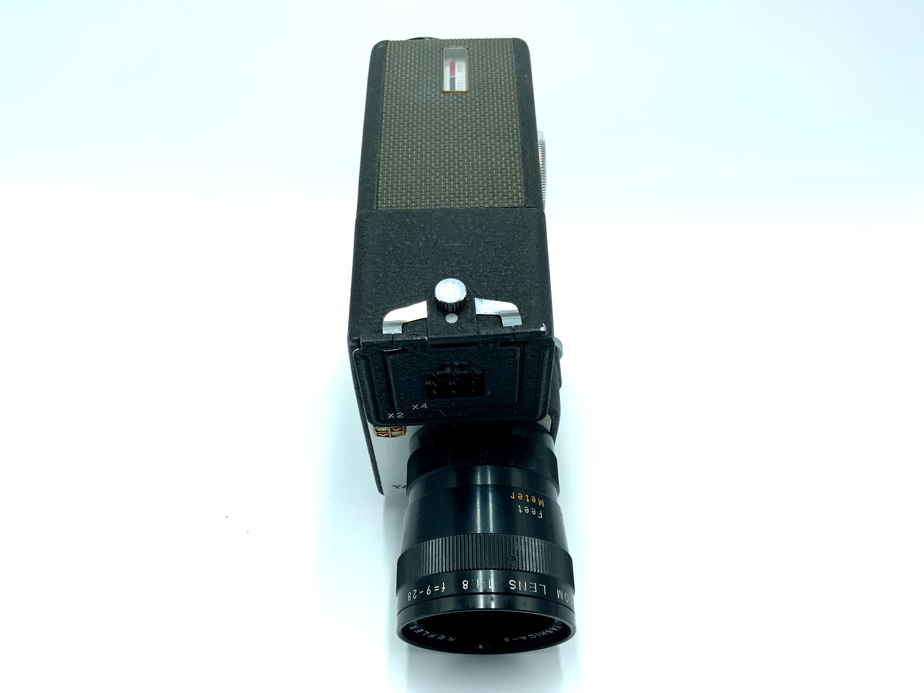 Yashica U-Matic Filmkamera mit Yashinon Zoom Lens 9-28mm 1:1.8
