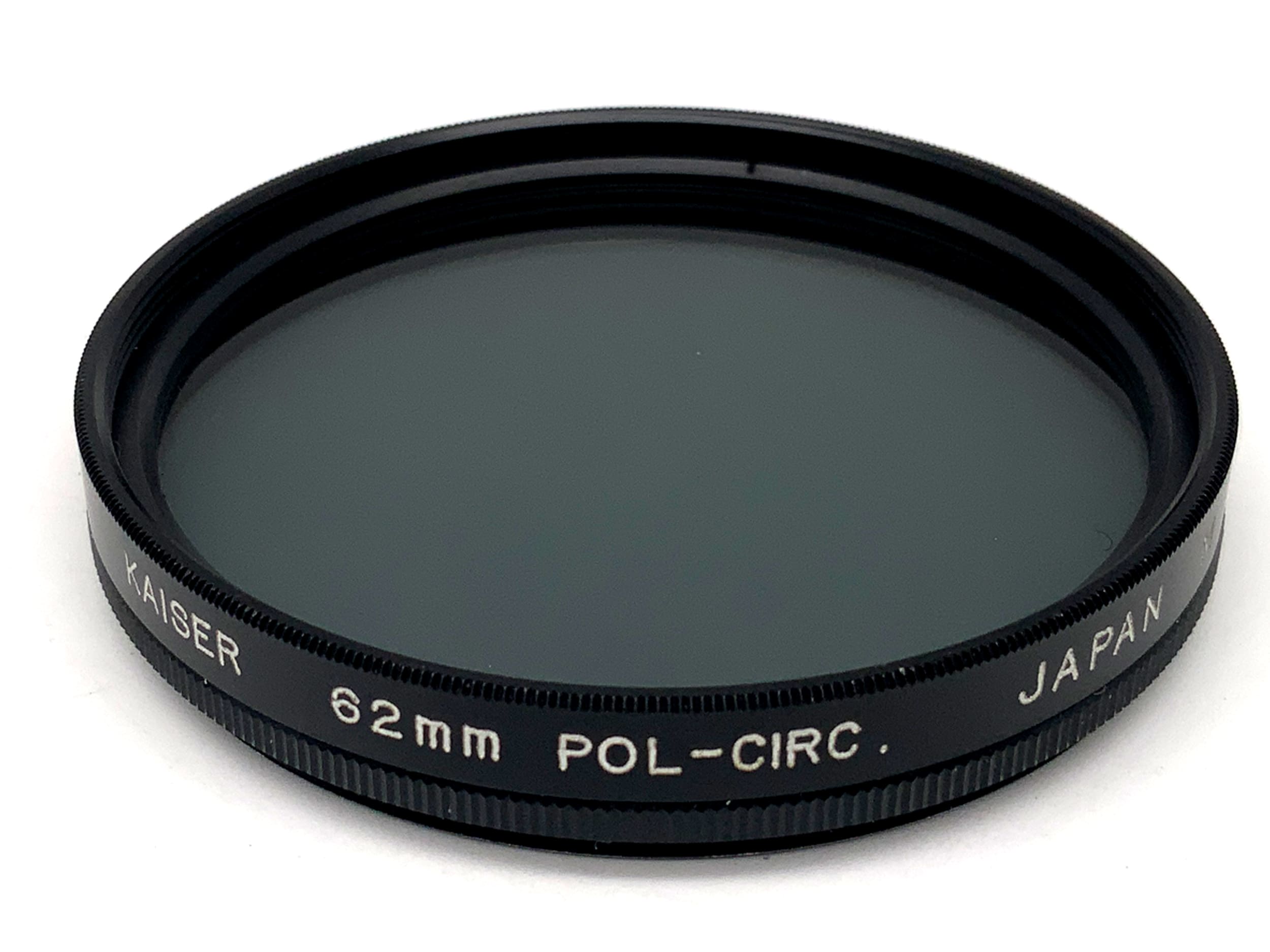 Kaiser Polarizing Filter, Circular, M-Type, 62mm, Circular Filter Thread