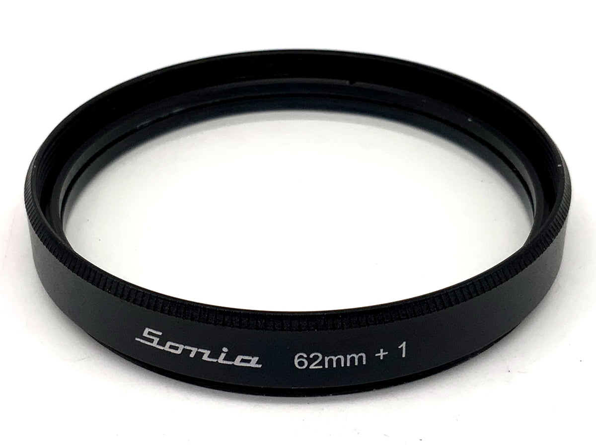 Sonia Close-Up Lens +1 Filter 62mm Circular Filter Thread