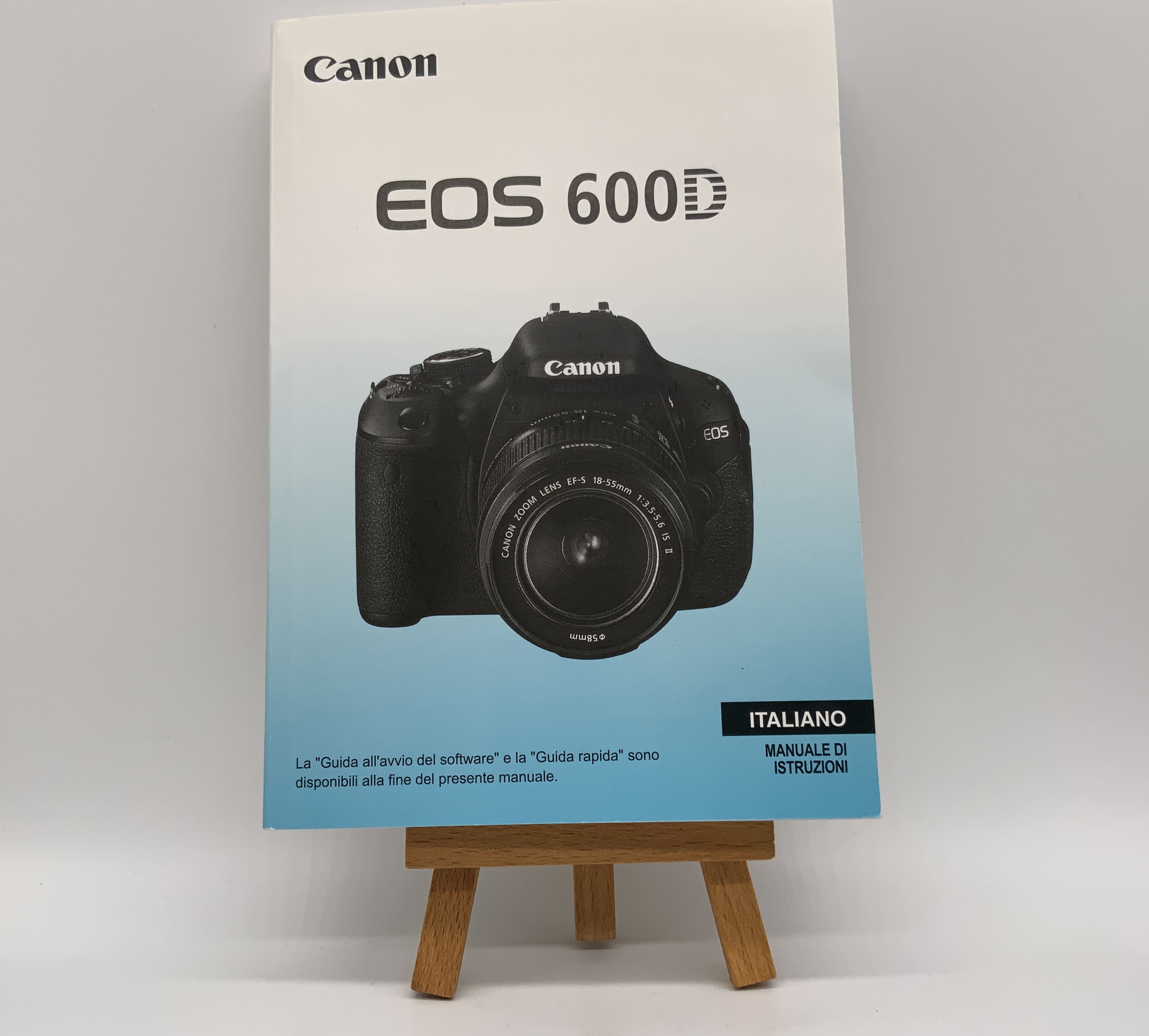 Canon EOS 600D Bedienungsanleitung Italienisch