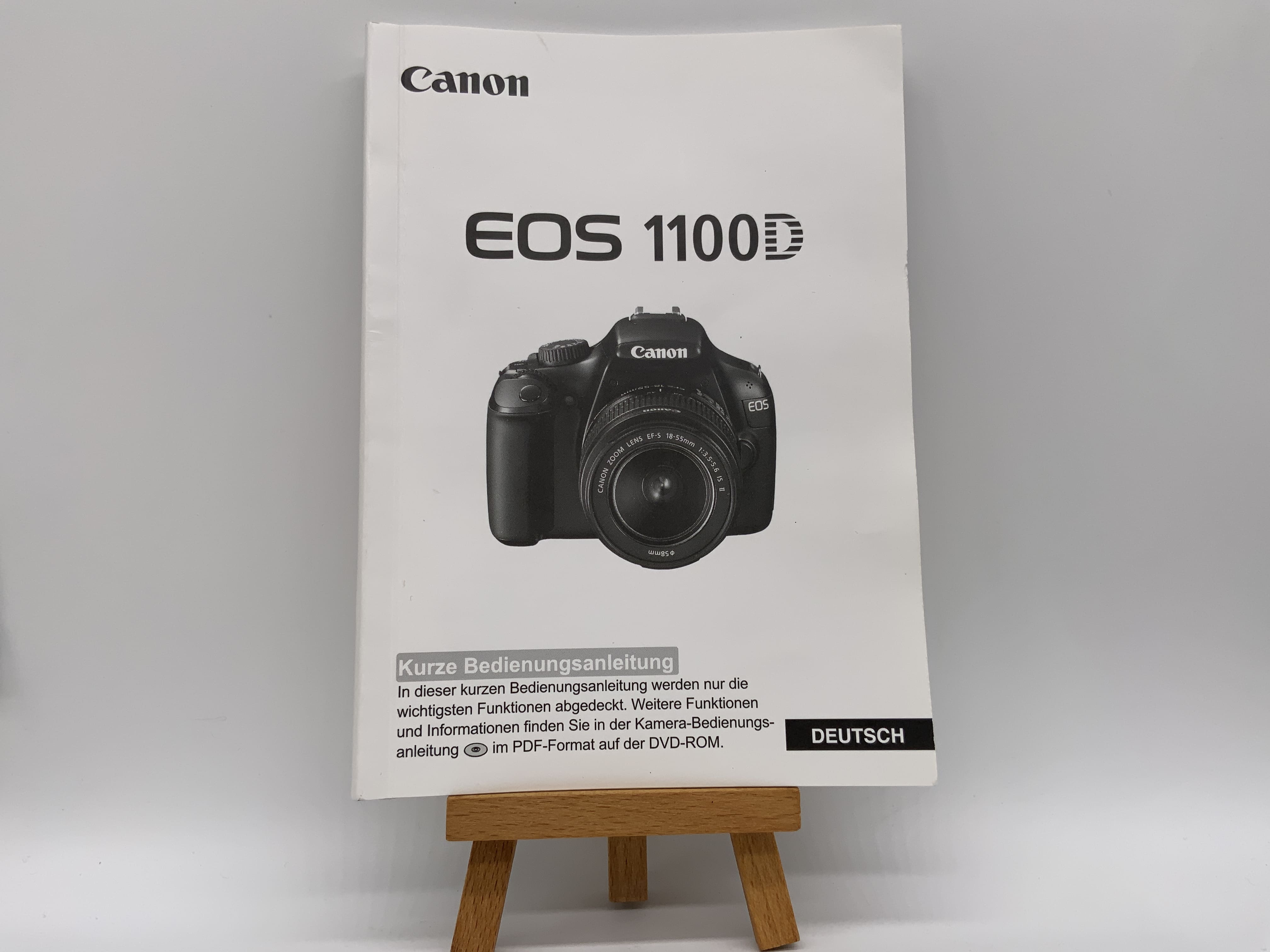 Canon EOS 1100D Bedienungsanleitung Deutsch