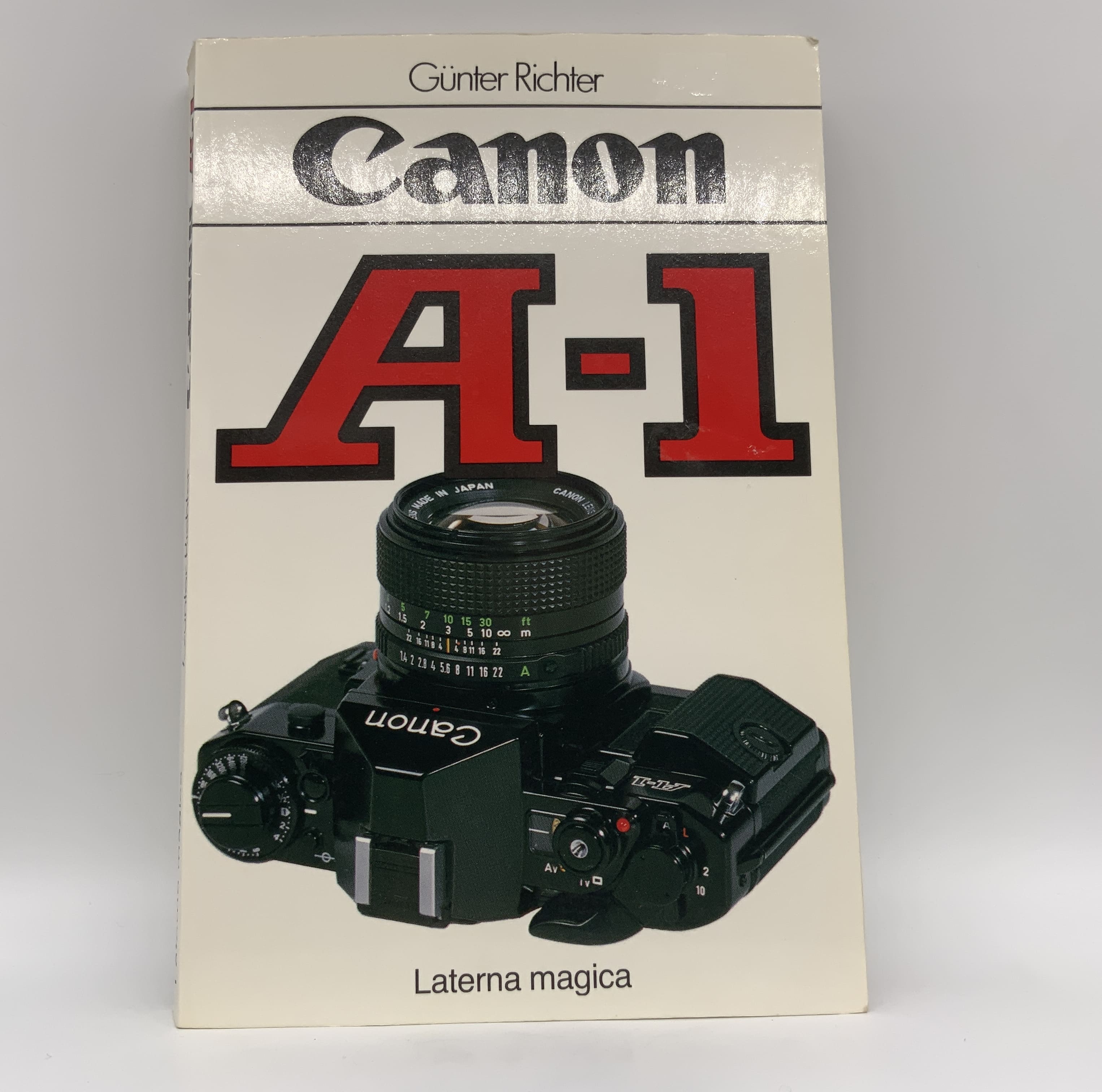 Canon A-1 Laterna Magica Günter Richter Handbuch Deutsch