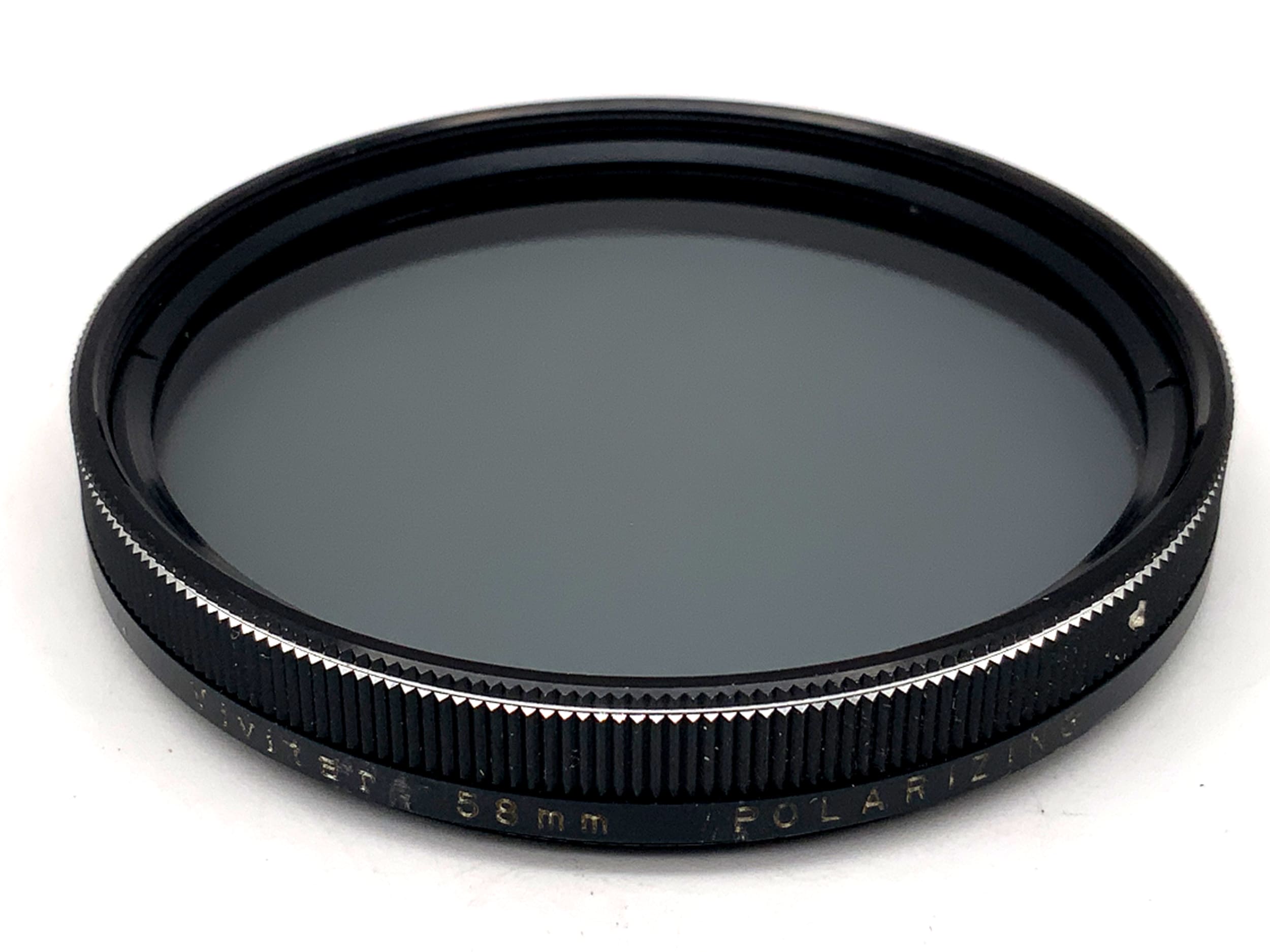 Vivitar Polarizing Filter 58mm Circular Filter Thread