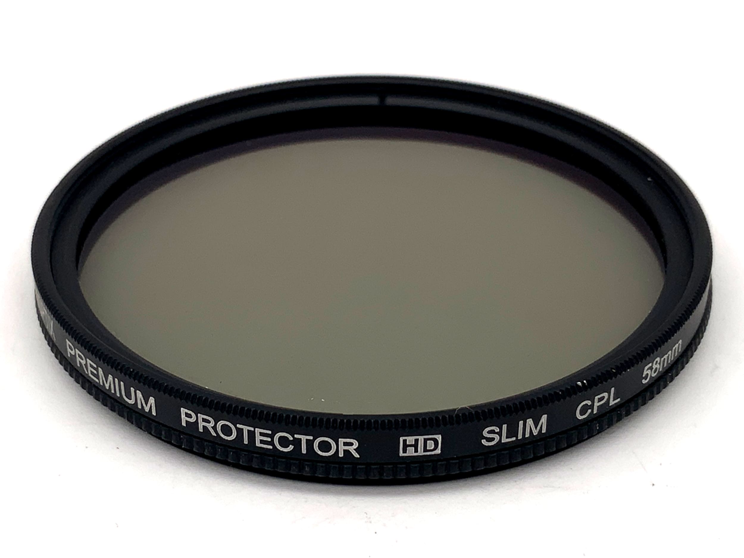 Berlin Optik Polarizing Filter Premium Protector HD Slim CPL Filter 58mm Circular