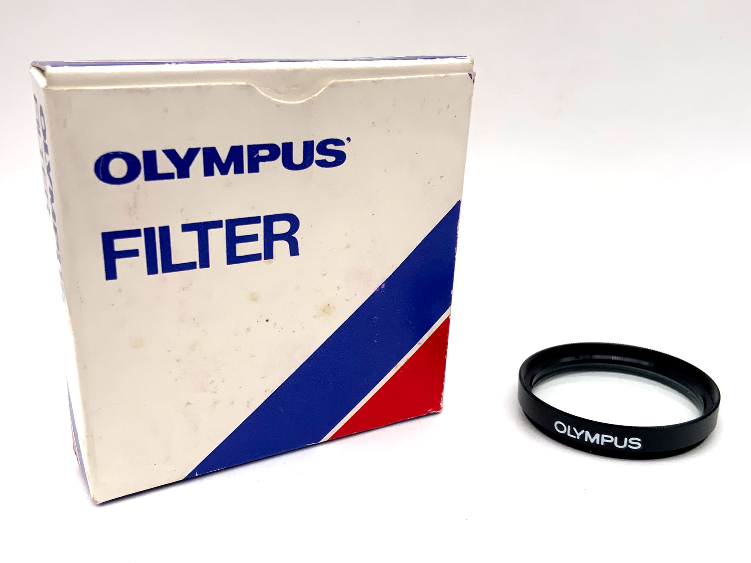 Olympus Softon soft focus filter in original packaging, 35.5mm circular filter thread