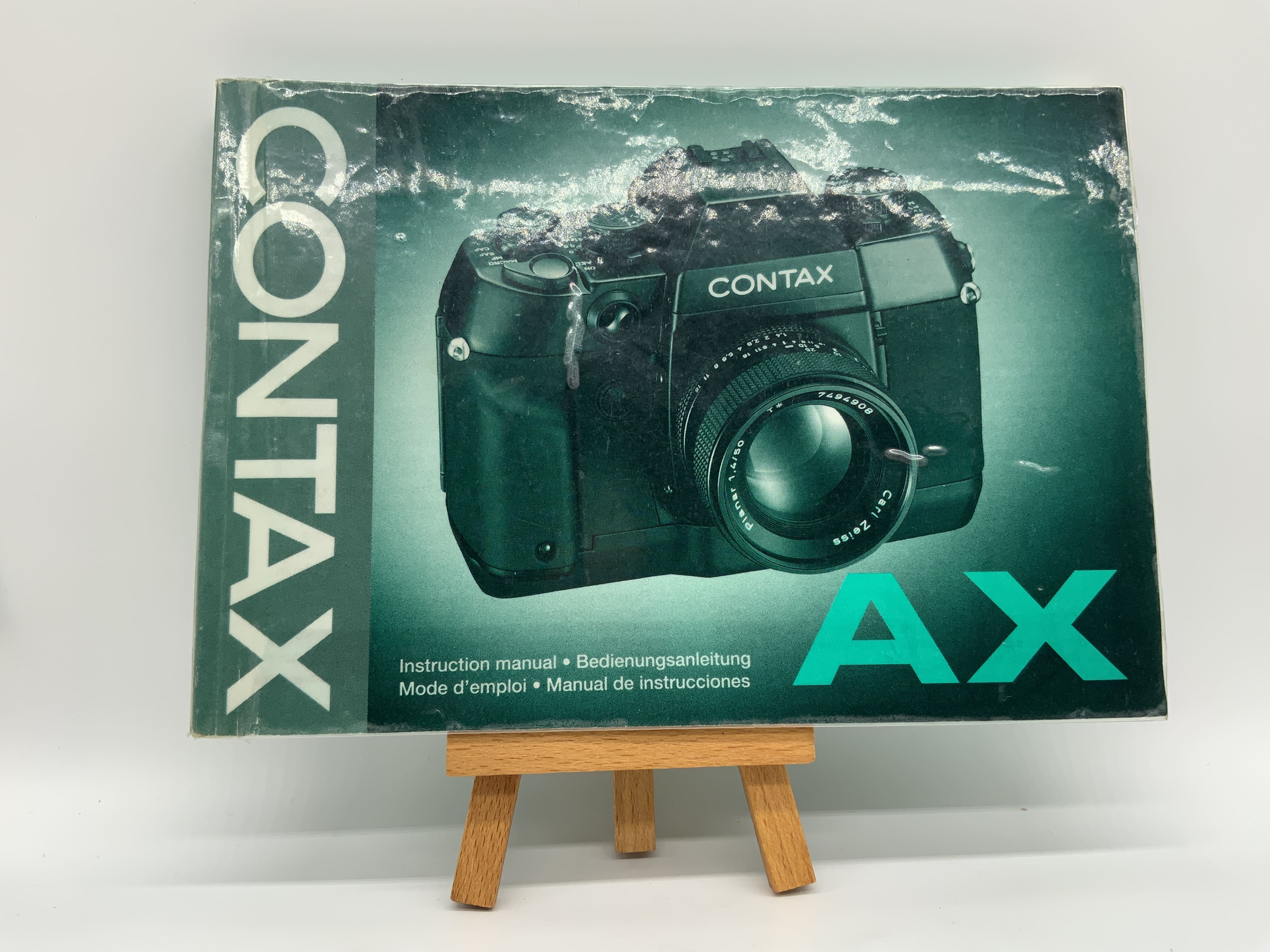 Contax AX Bedienungsanleitung Deutsch