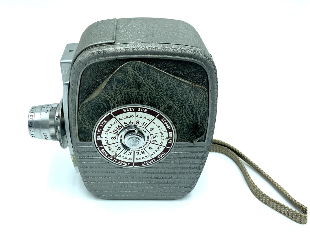 Keystone K 25 Capri Filmkamera mit Elgeet 12.5mm 1:2.3