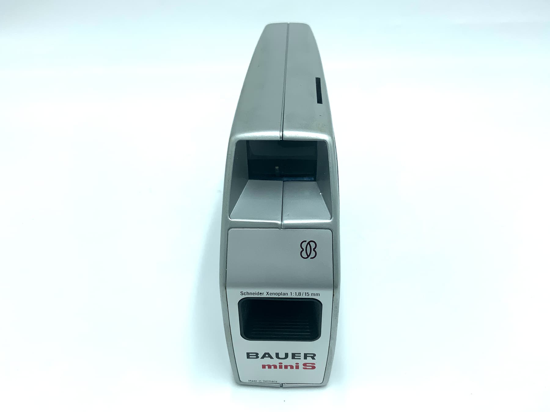Bauer Mini S Super 8 Filmkamera mit Schneider Xenoplan 15mm 1:1.8