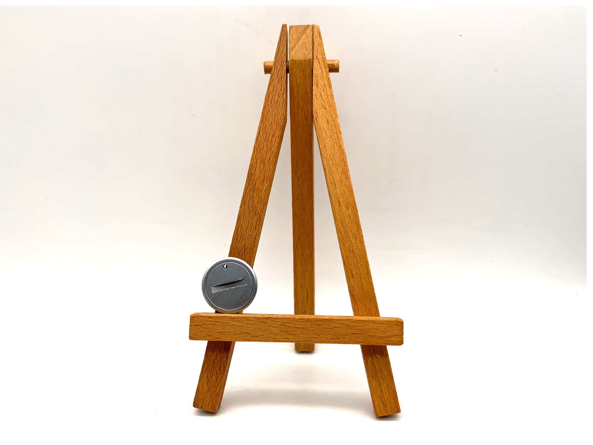 Olympus OM-1 battery cover, silver.