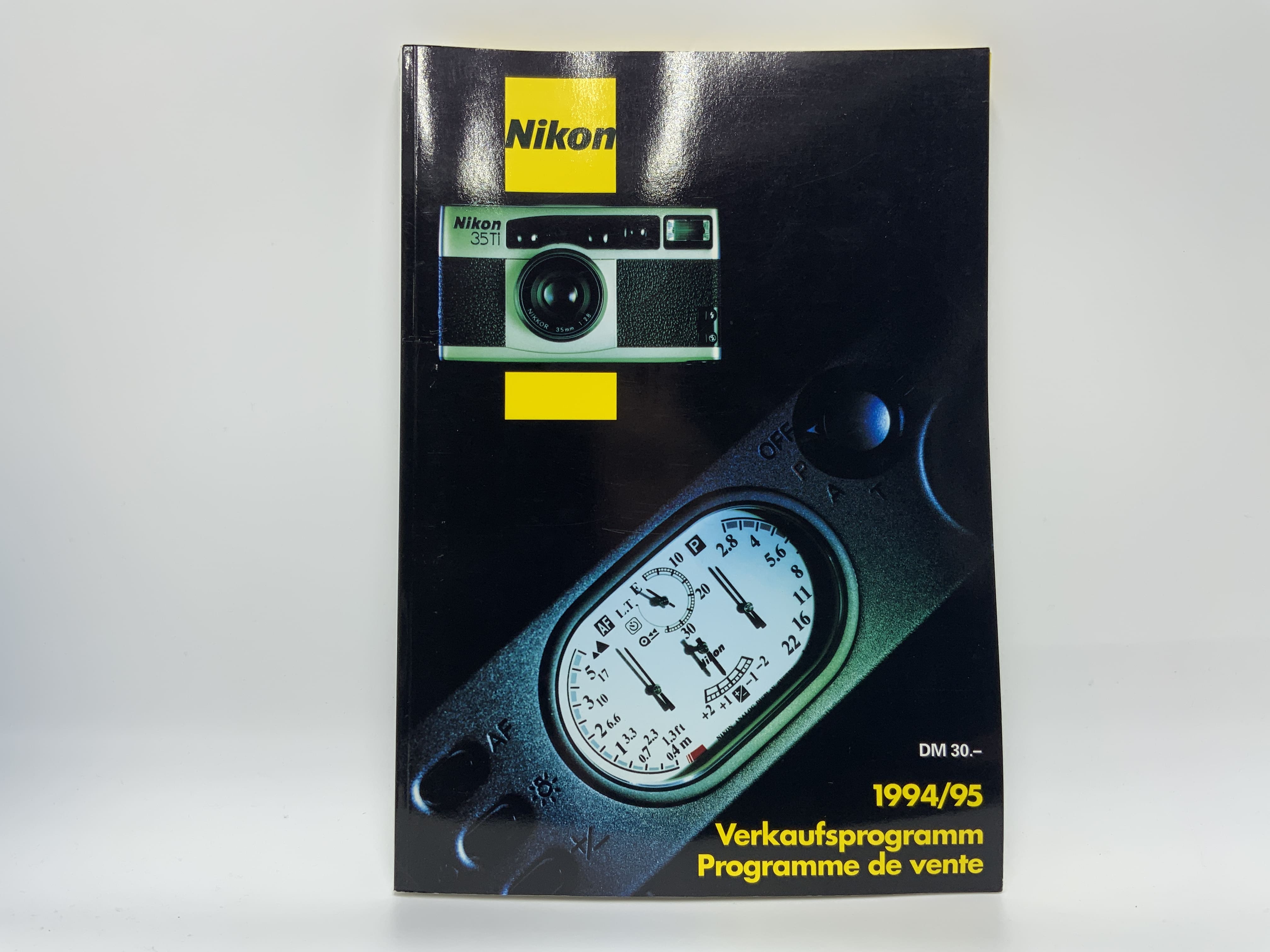 Nikon Programm de vente 1994/95 Verkaufsprogramm Deutsch