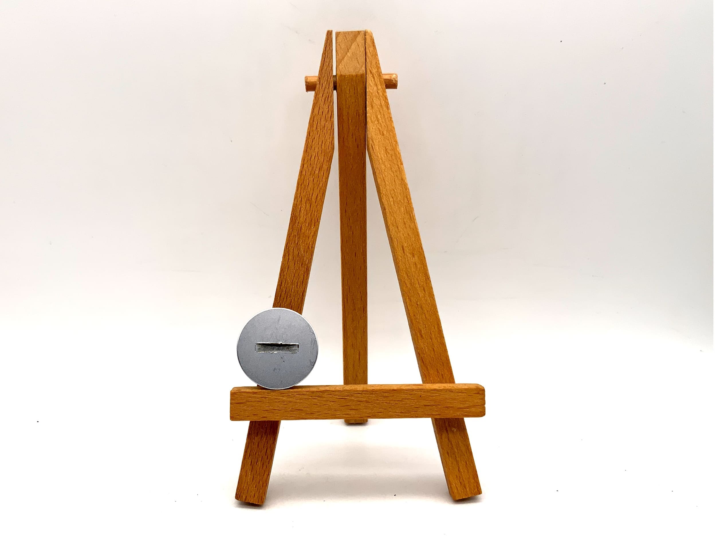 Yashica FR2 battery cover, silver lid