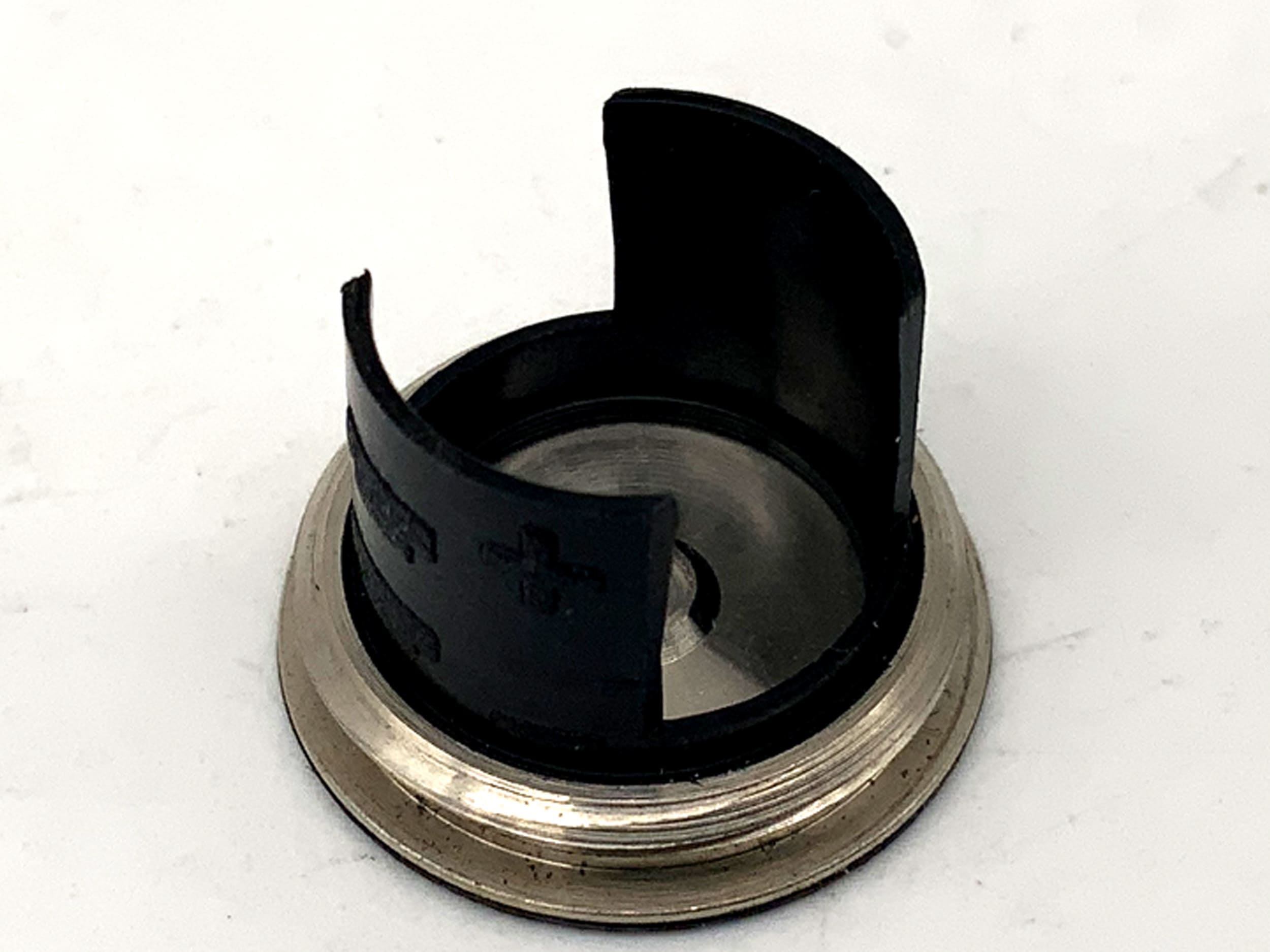 Ricoh KR-10x battery cover, silver lid