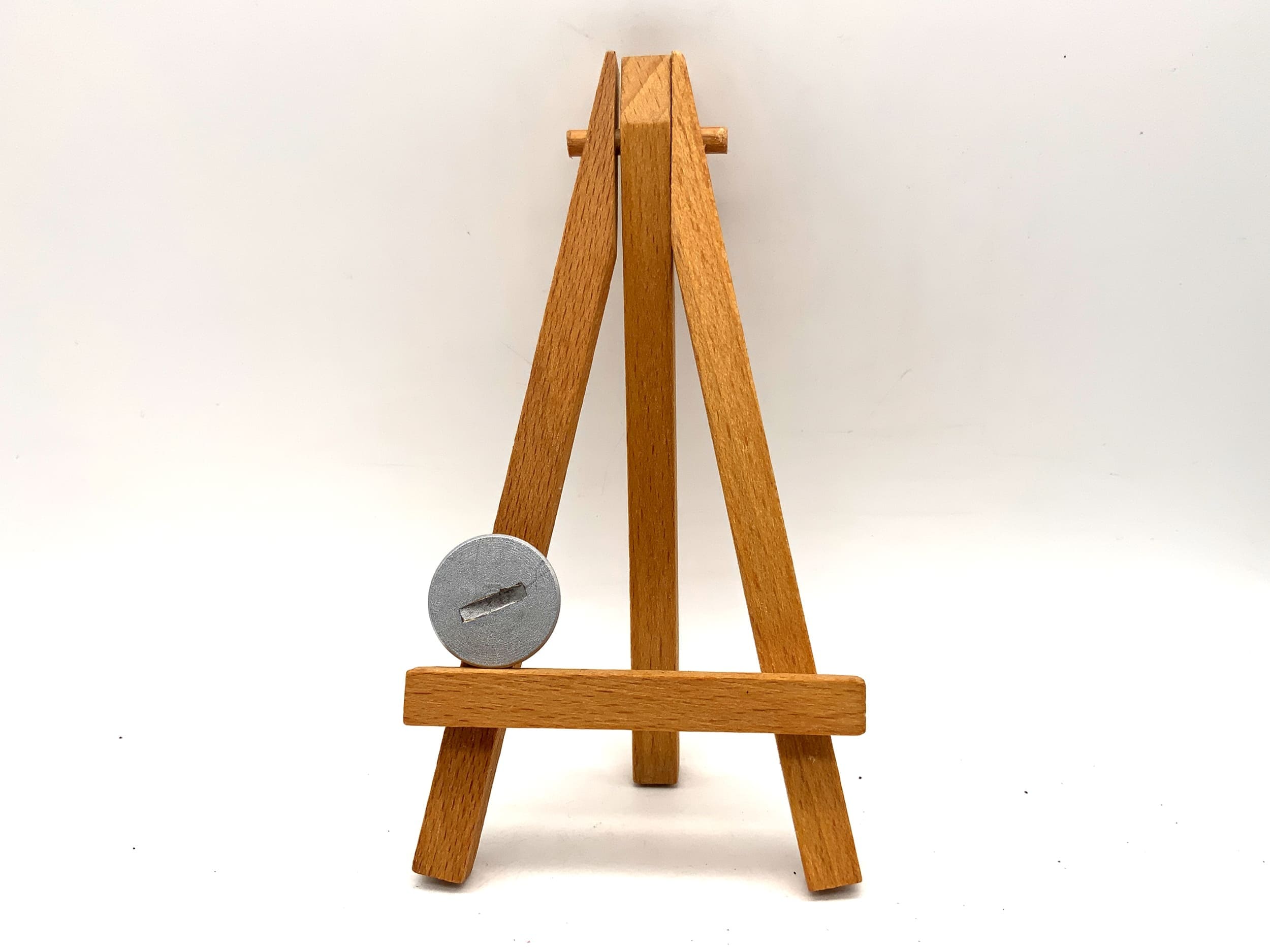 Pentacon Praktica LTL 1000 battery cover, silver.