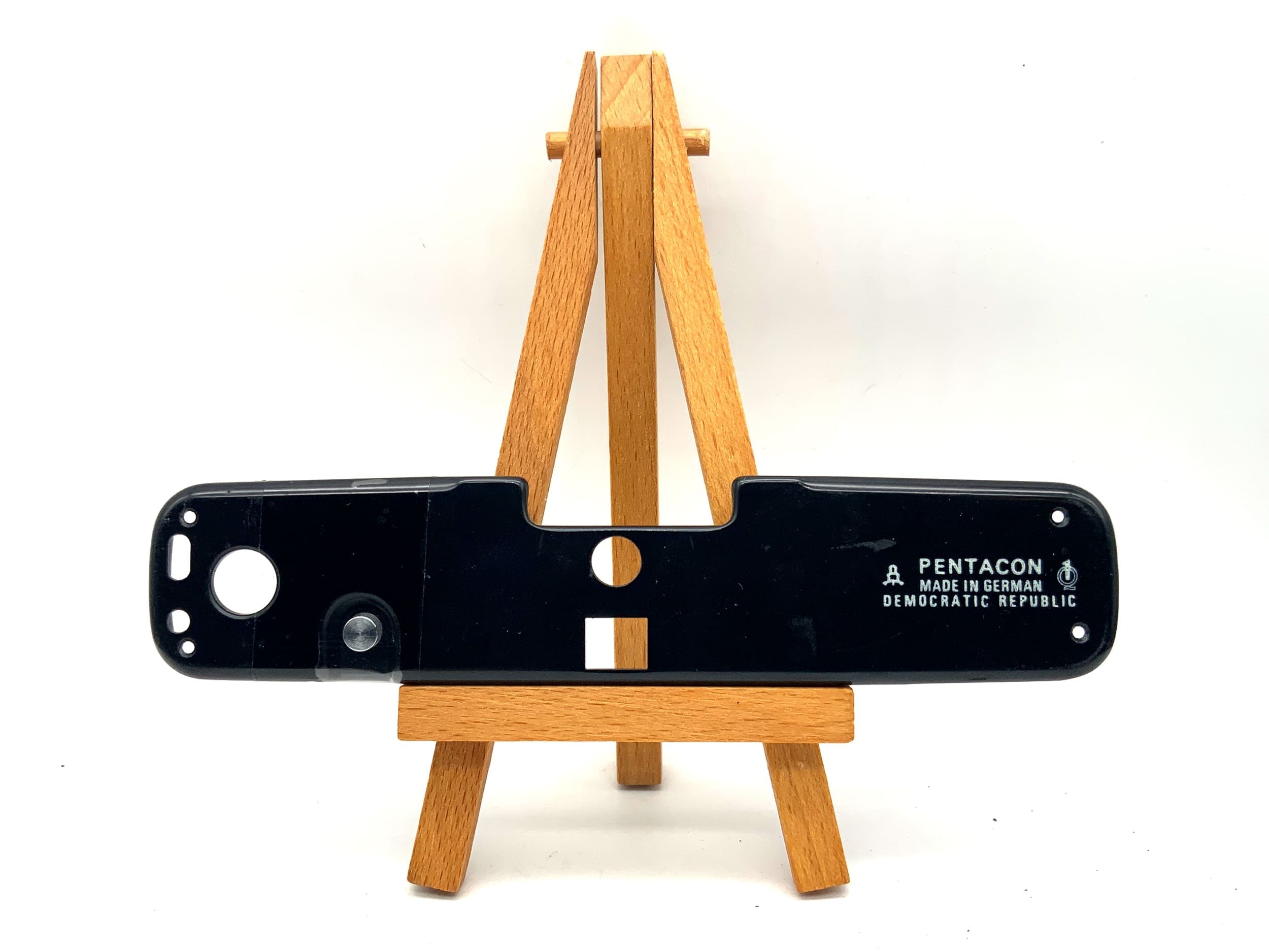 Pentacon Praktica B200 electronic base plate, black, replacement part