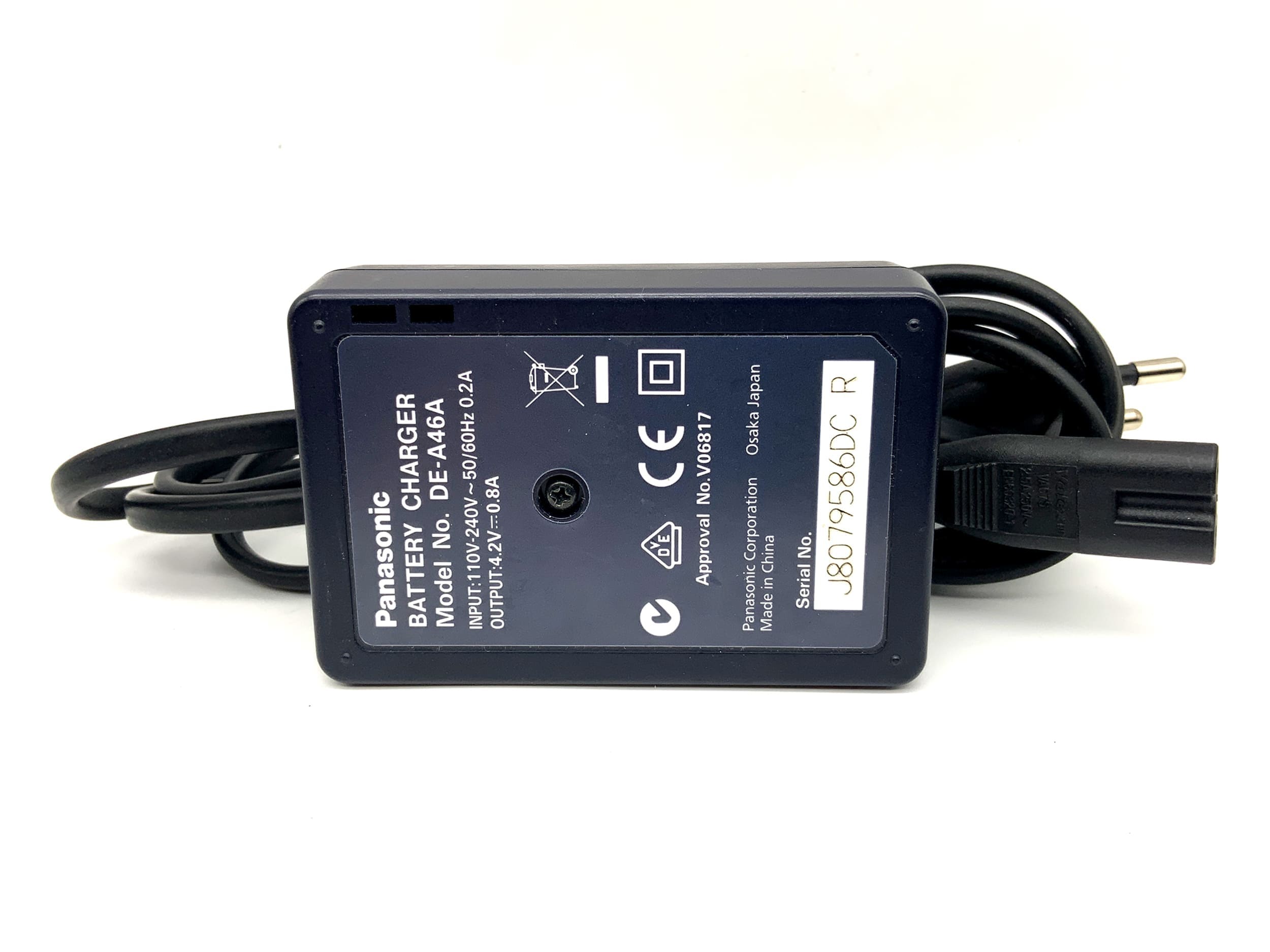 Panasonic Lumix DE-A46 A Charger CGA-S007 Battery Charger Power Adapter