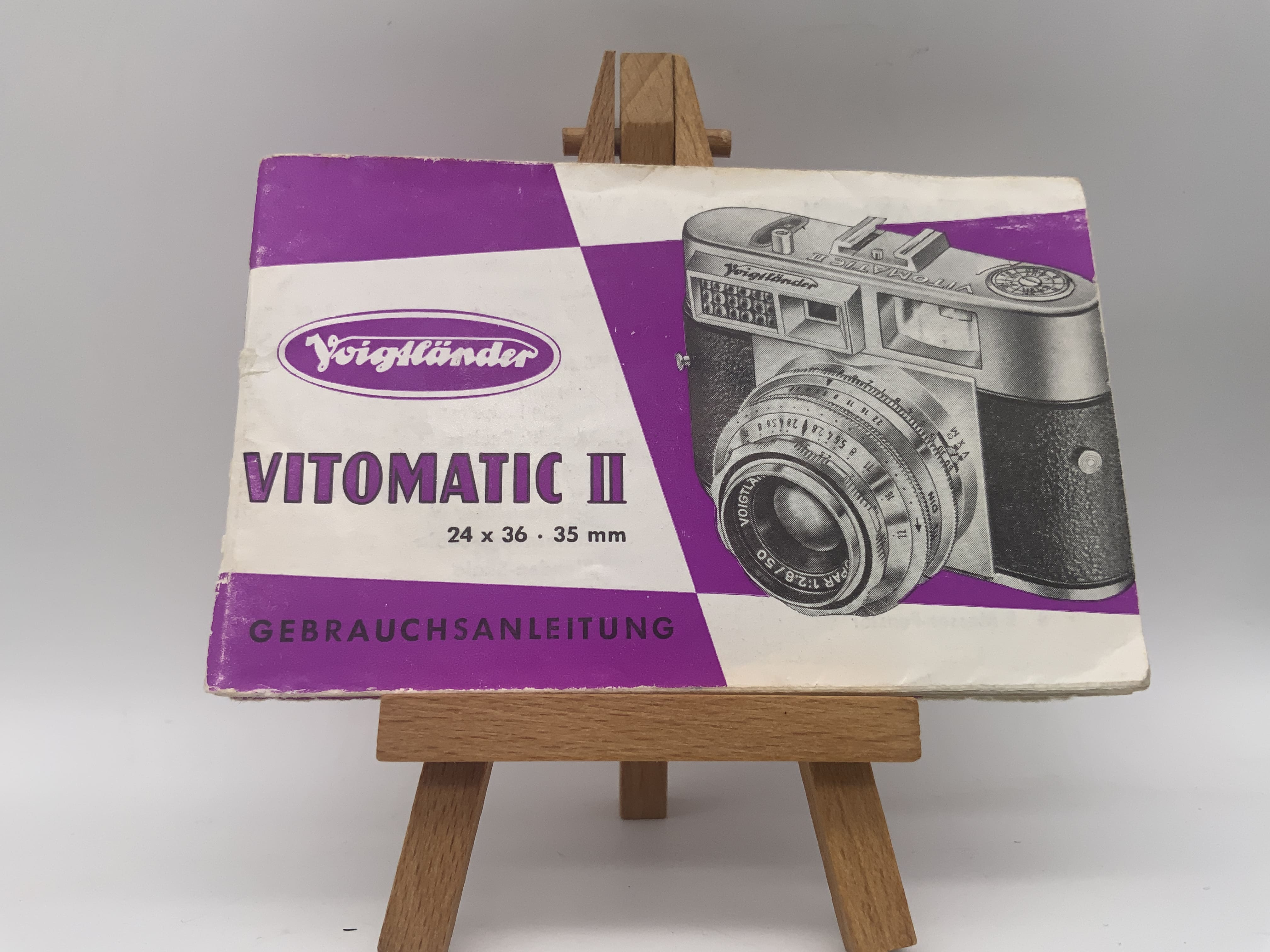 Voigtländer Vitomatic II Bedienungsanleitung Deutsch