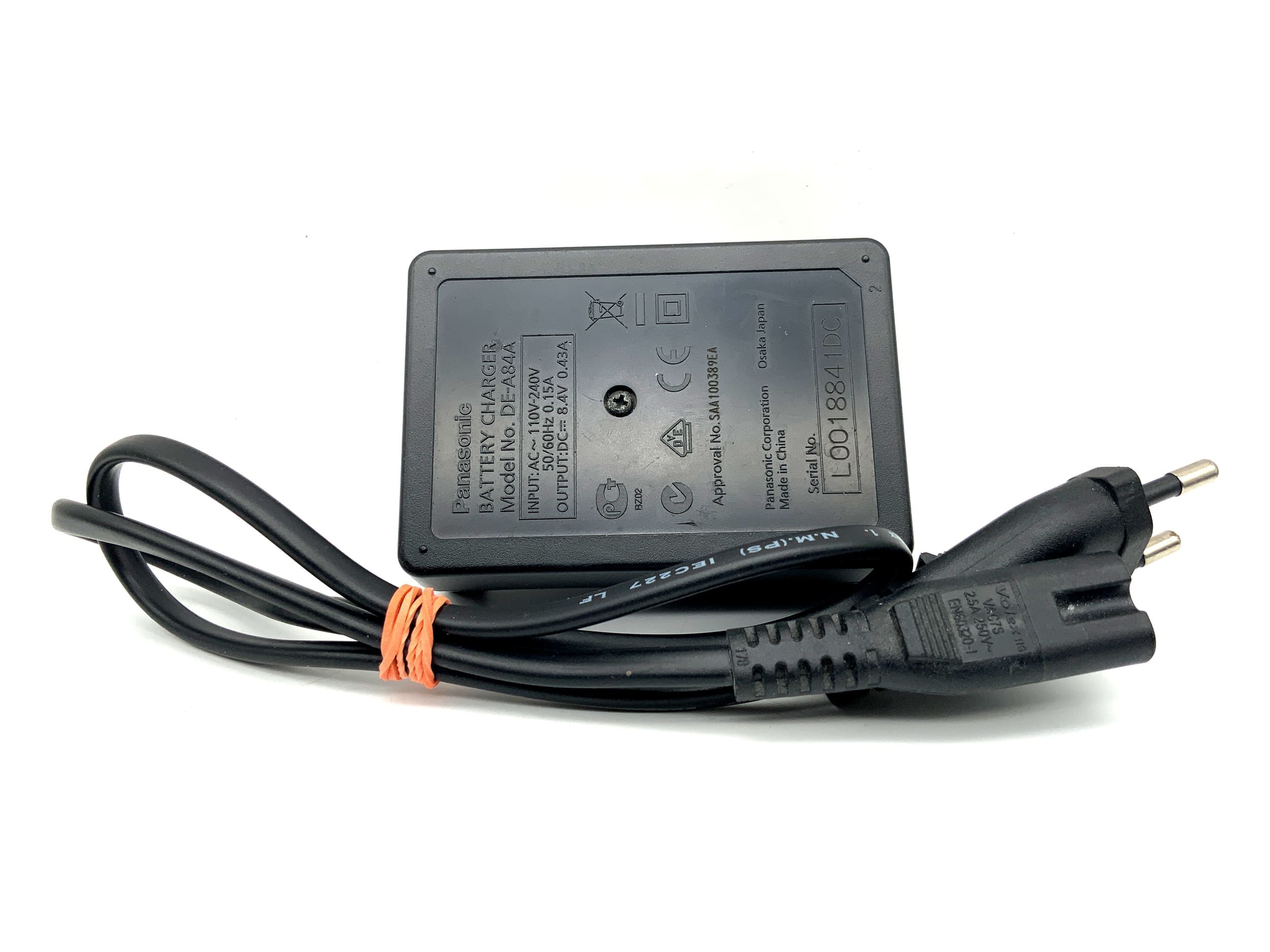Panasonic Lumix DE-A84 A Charger DMW-BMB9 Battery Charger Power Adapter
