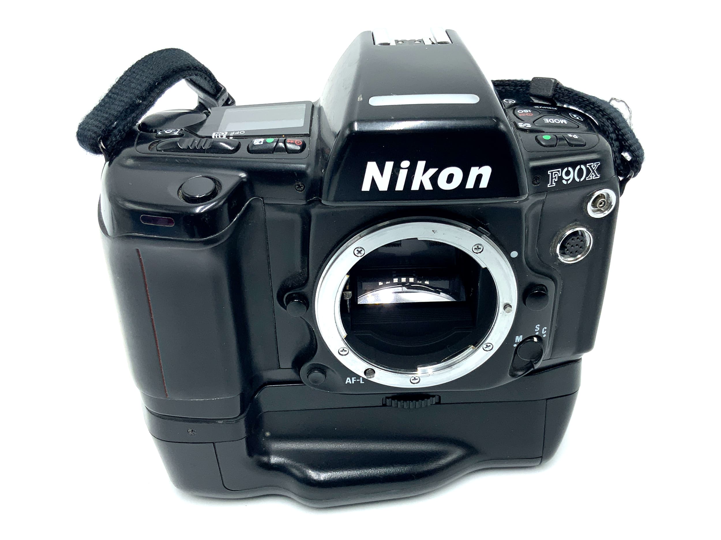Nikon F-90X SLR mit MB-10 Batteriegriff 35mm SLR analog Body (Nikon AF)