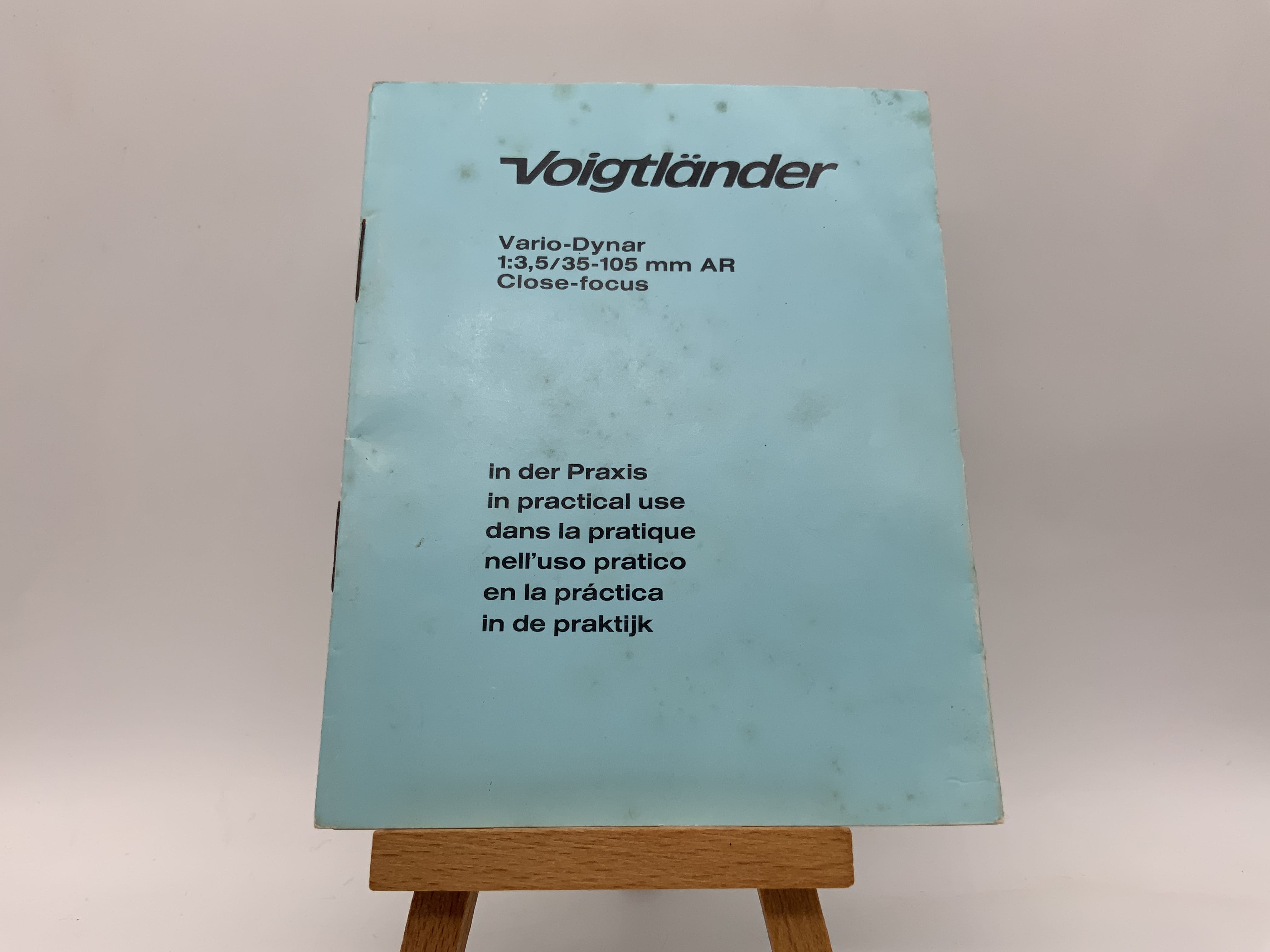 Voigtländer Vario-Dynar in der Praxis Bedienungsanleitung Deutsch