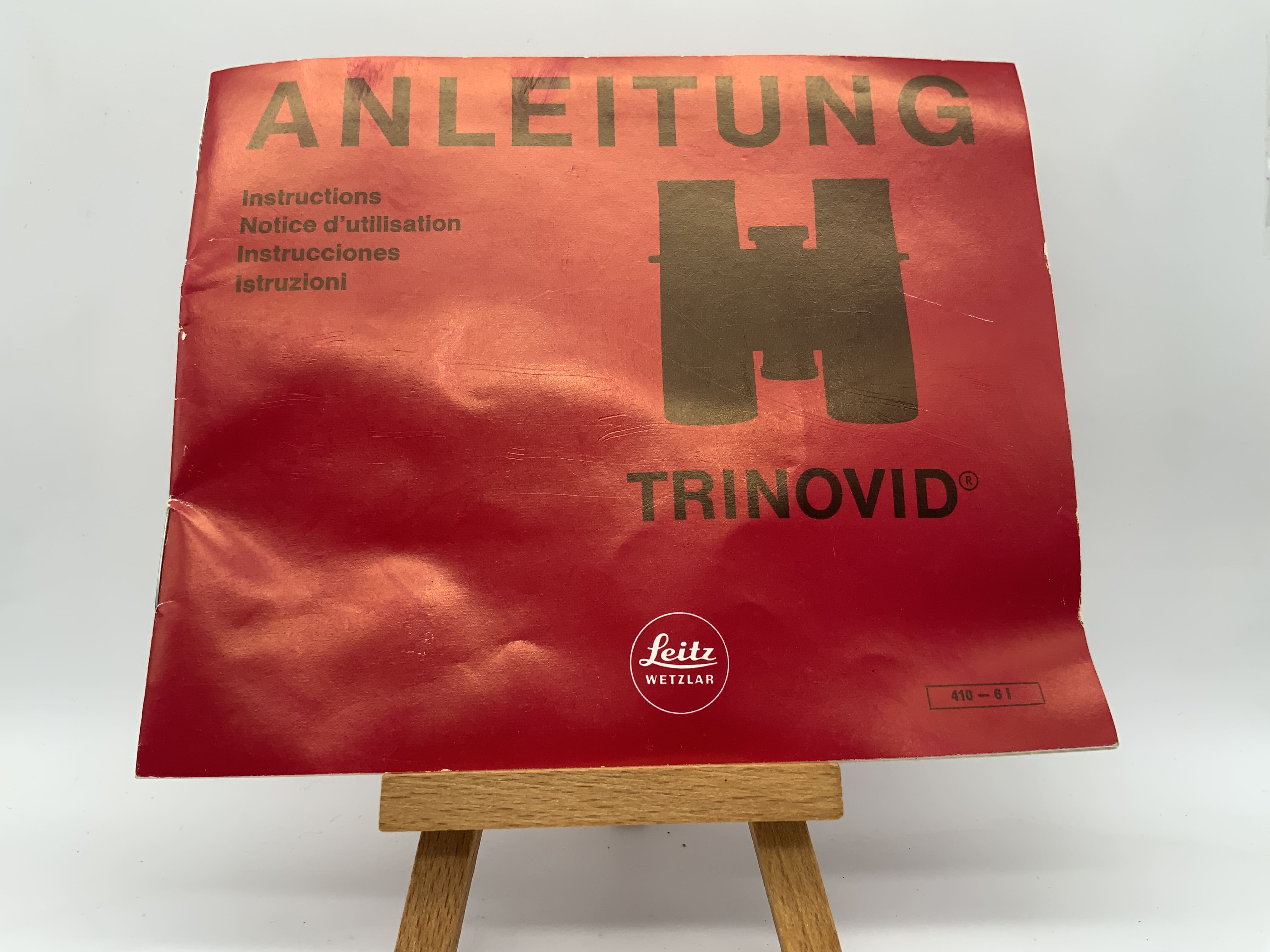 Leitz Trinovid Bedienungsanleitung Deutsch