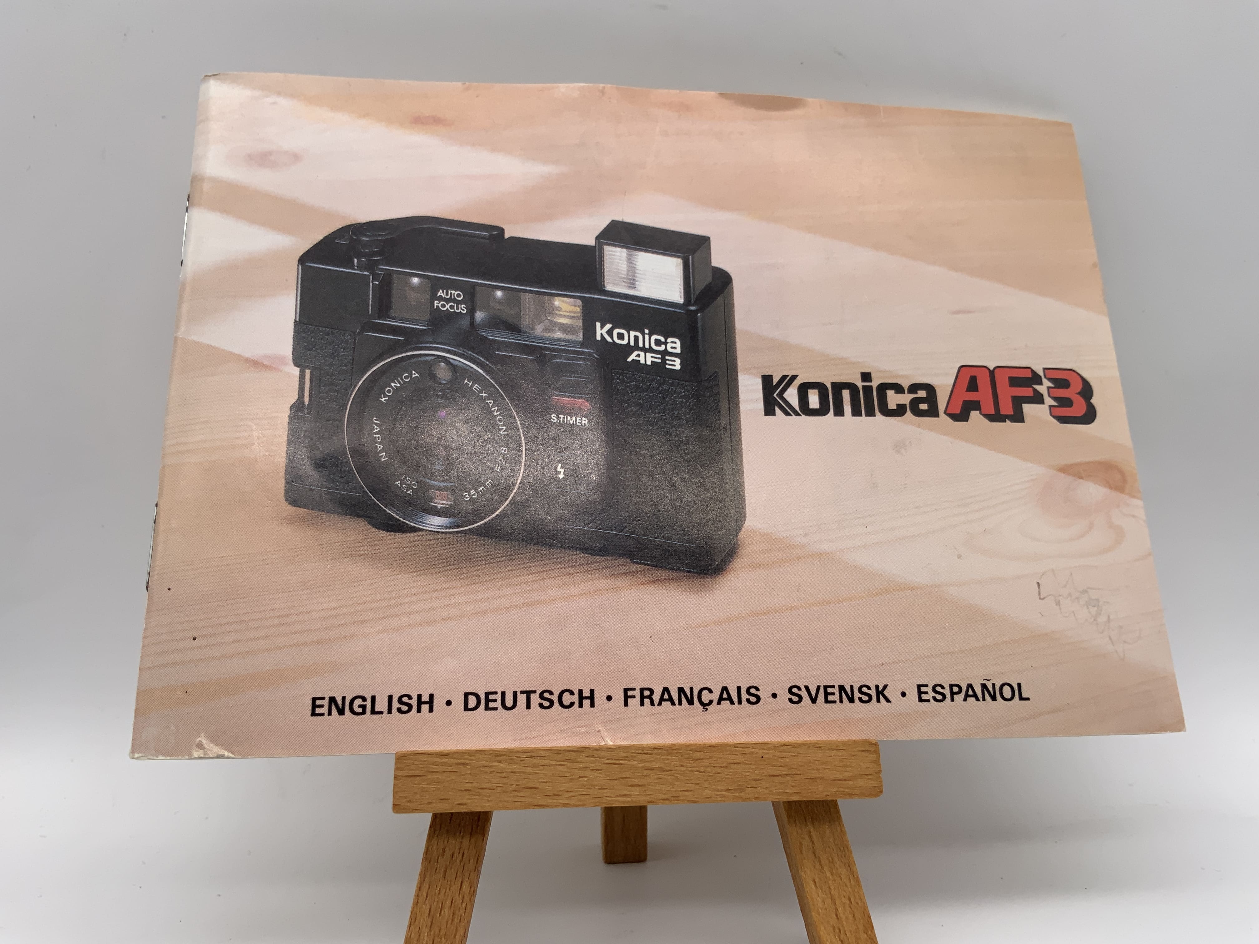 Konica AF-3 Bedienungsanleitung Deutsch