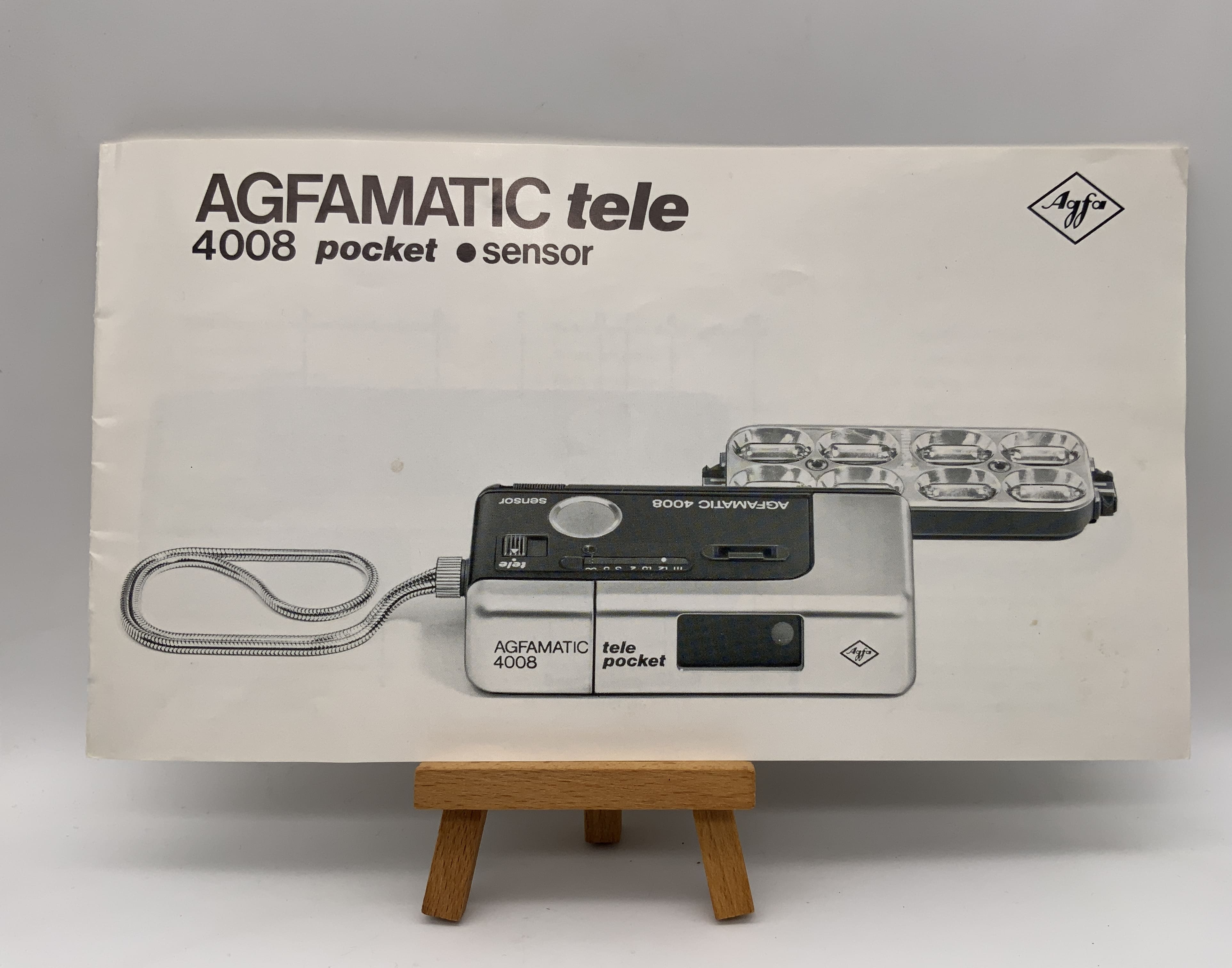 Agfa Agfamatic Tele 4008 pocket Bedienungsanleitung Deutsch