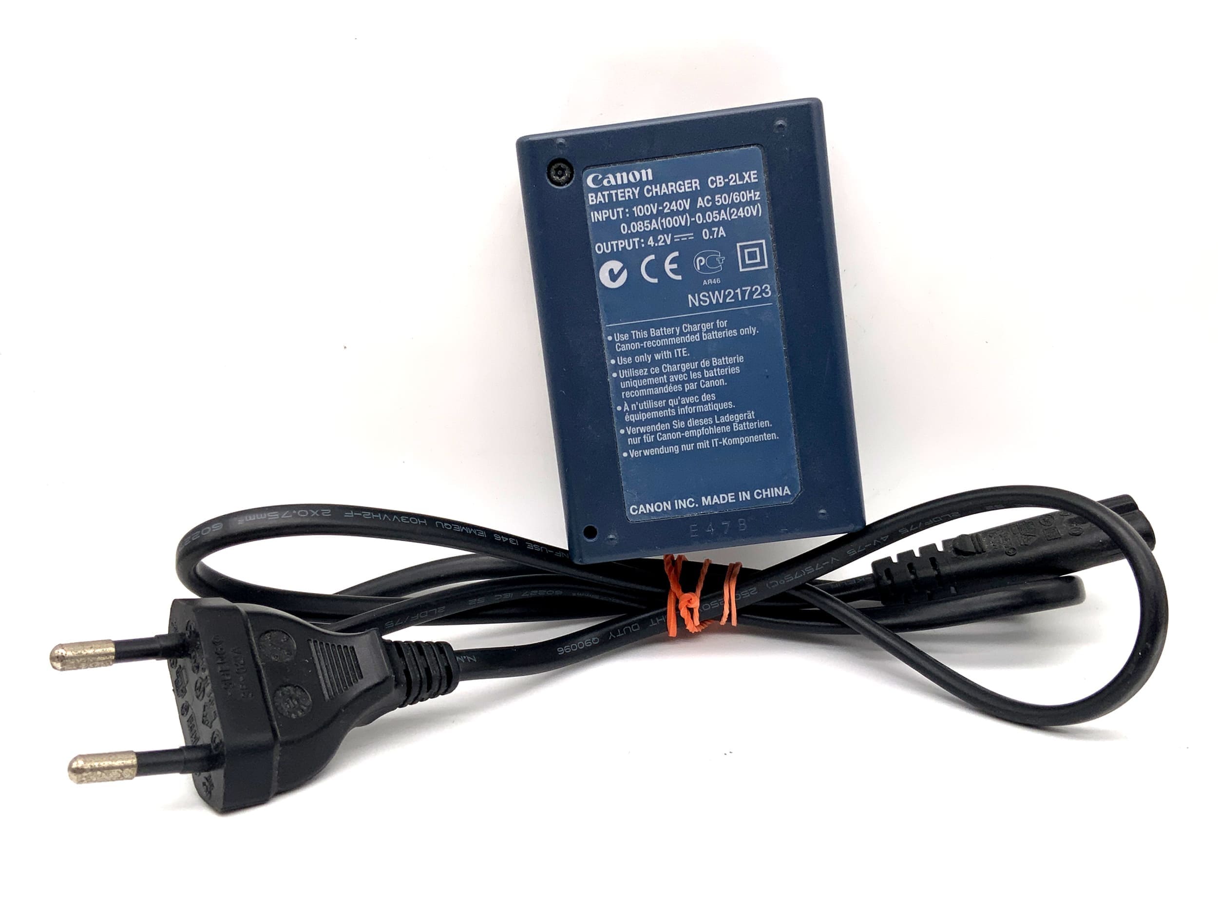 Canon CB-2LXE Charger NB‑5L Battery Charger Power Adapter