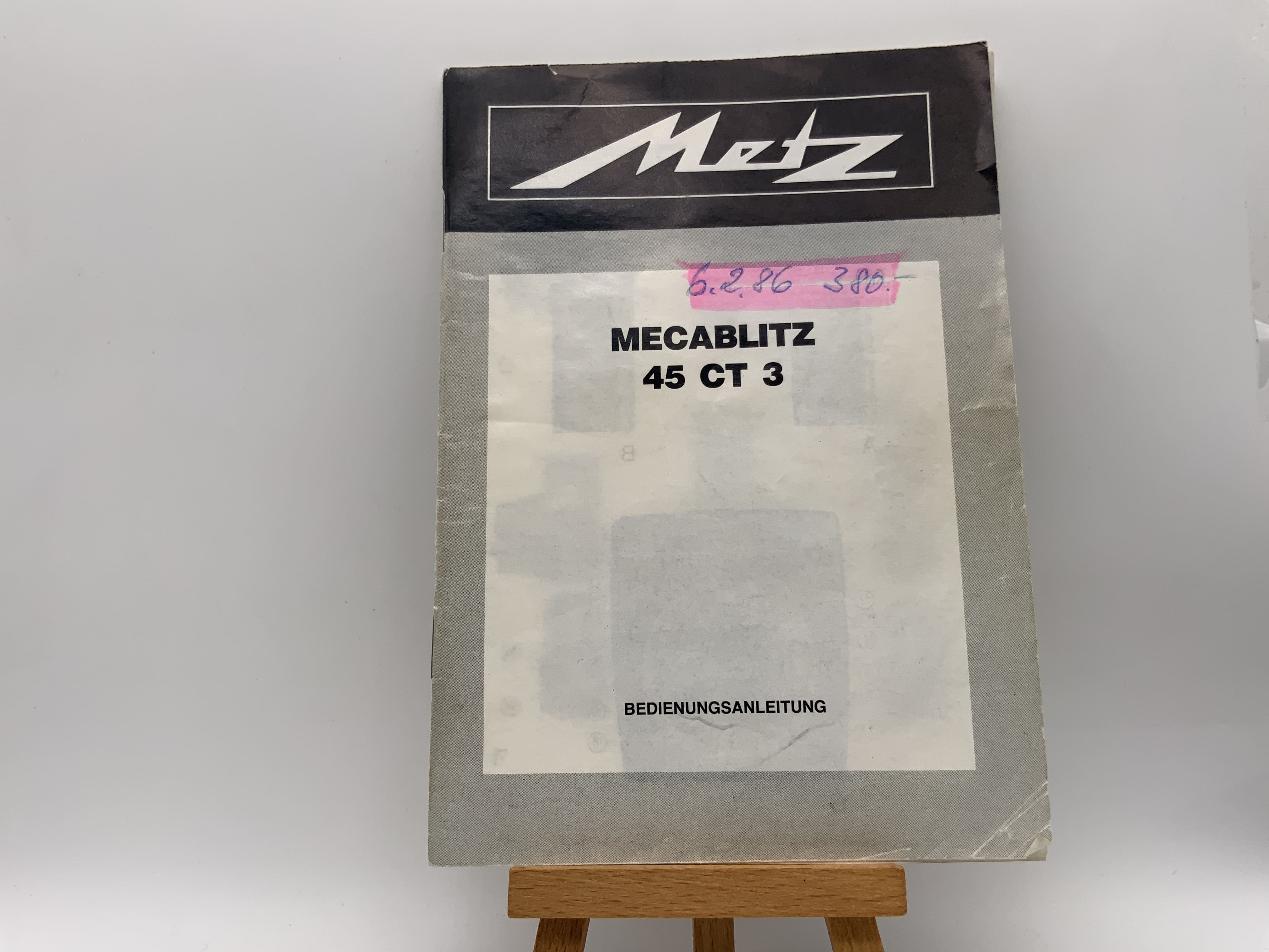 Metz Mecablitz 45 Ct 3 Bedienungsanleitung Deutsch