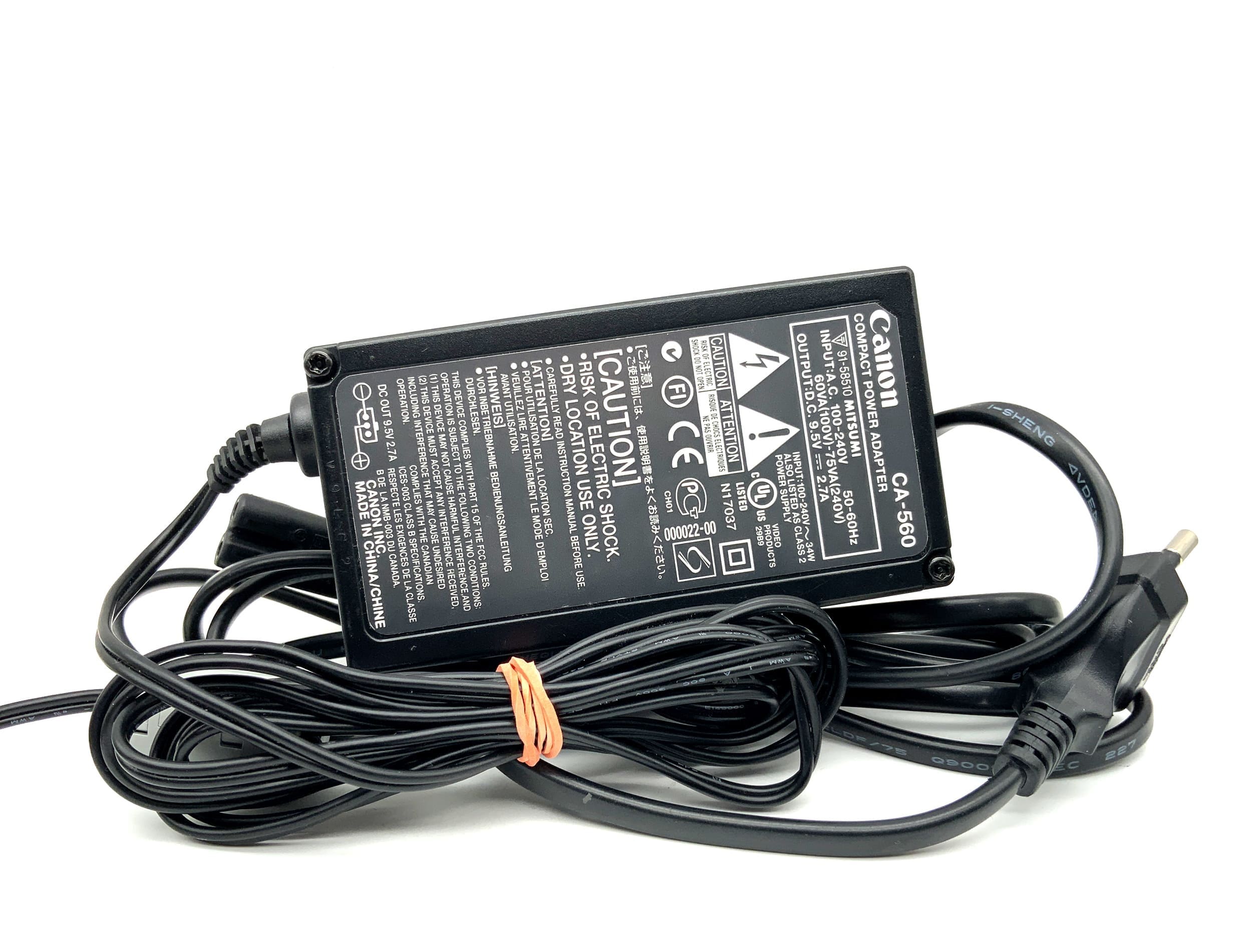 Canon CA-560 DC power supply XA30