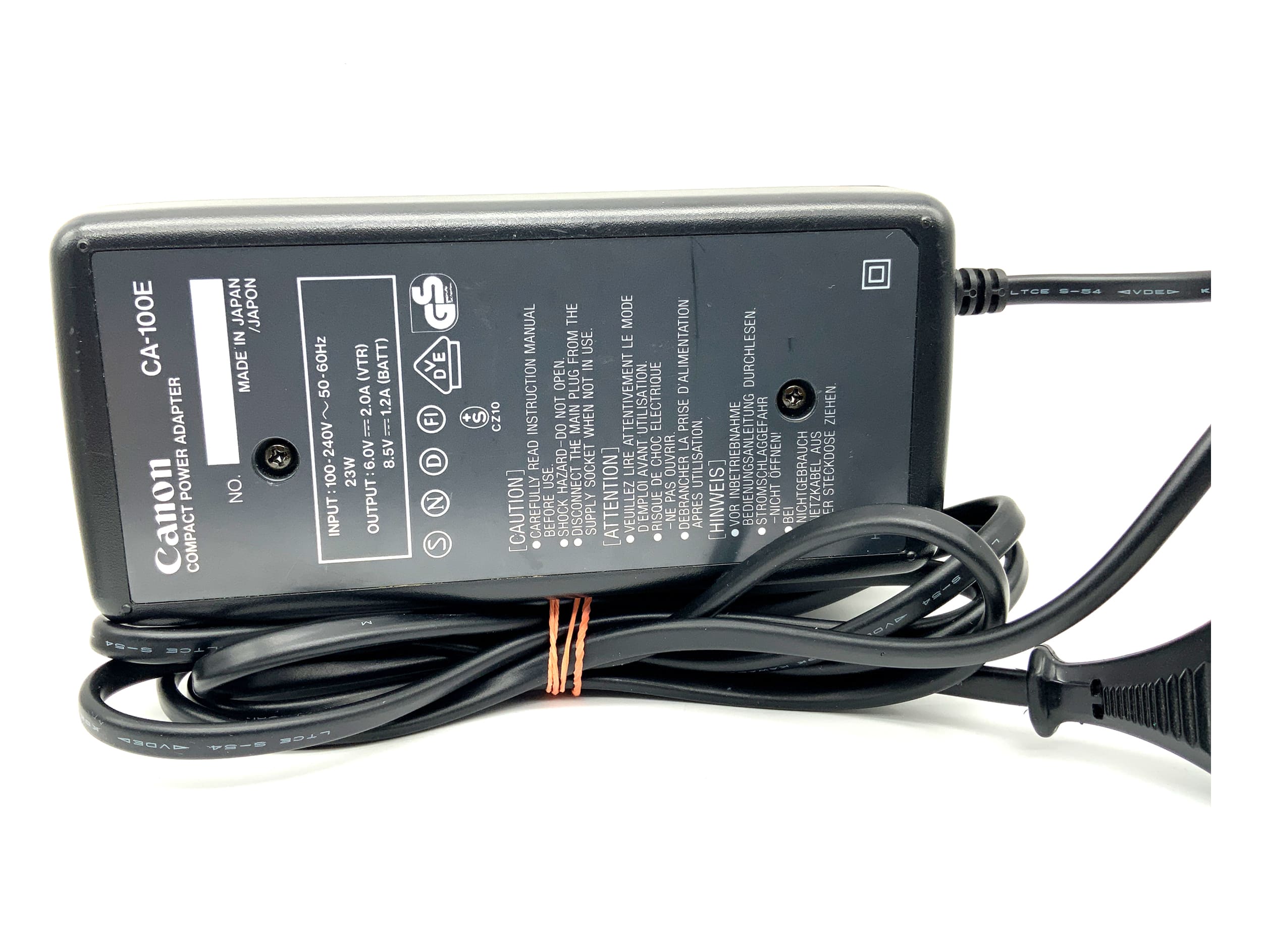Canon CA-100E Charger BP-E77K Battery Charger Power Adapter